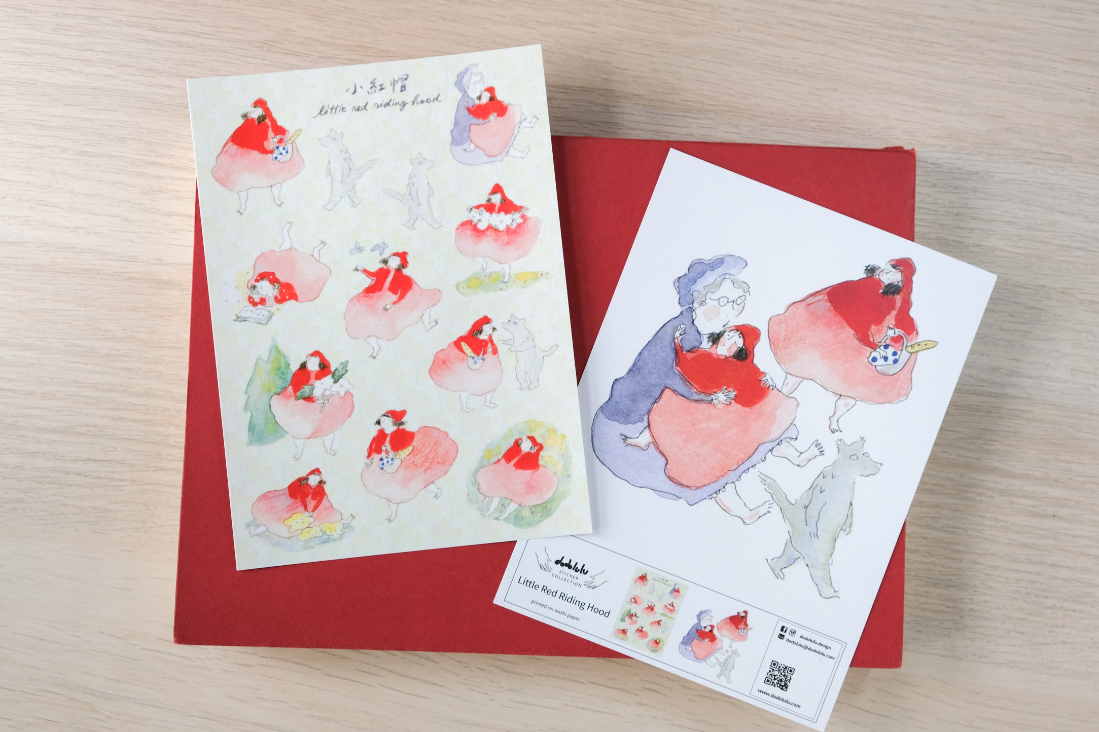 dodolulu-手帳貼紙-日本和紙