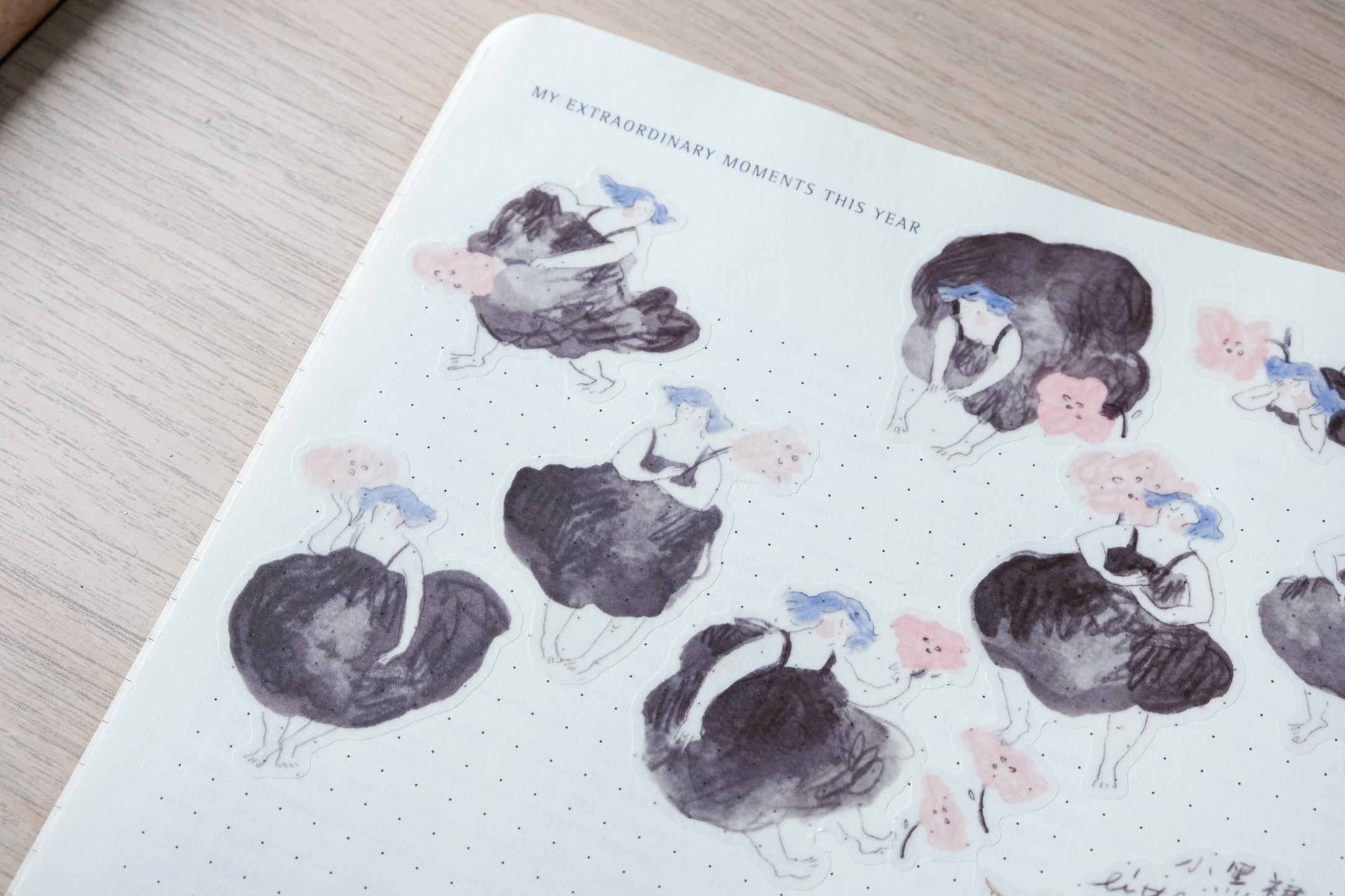 dodolulu-手帳貼紙-日本和紙