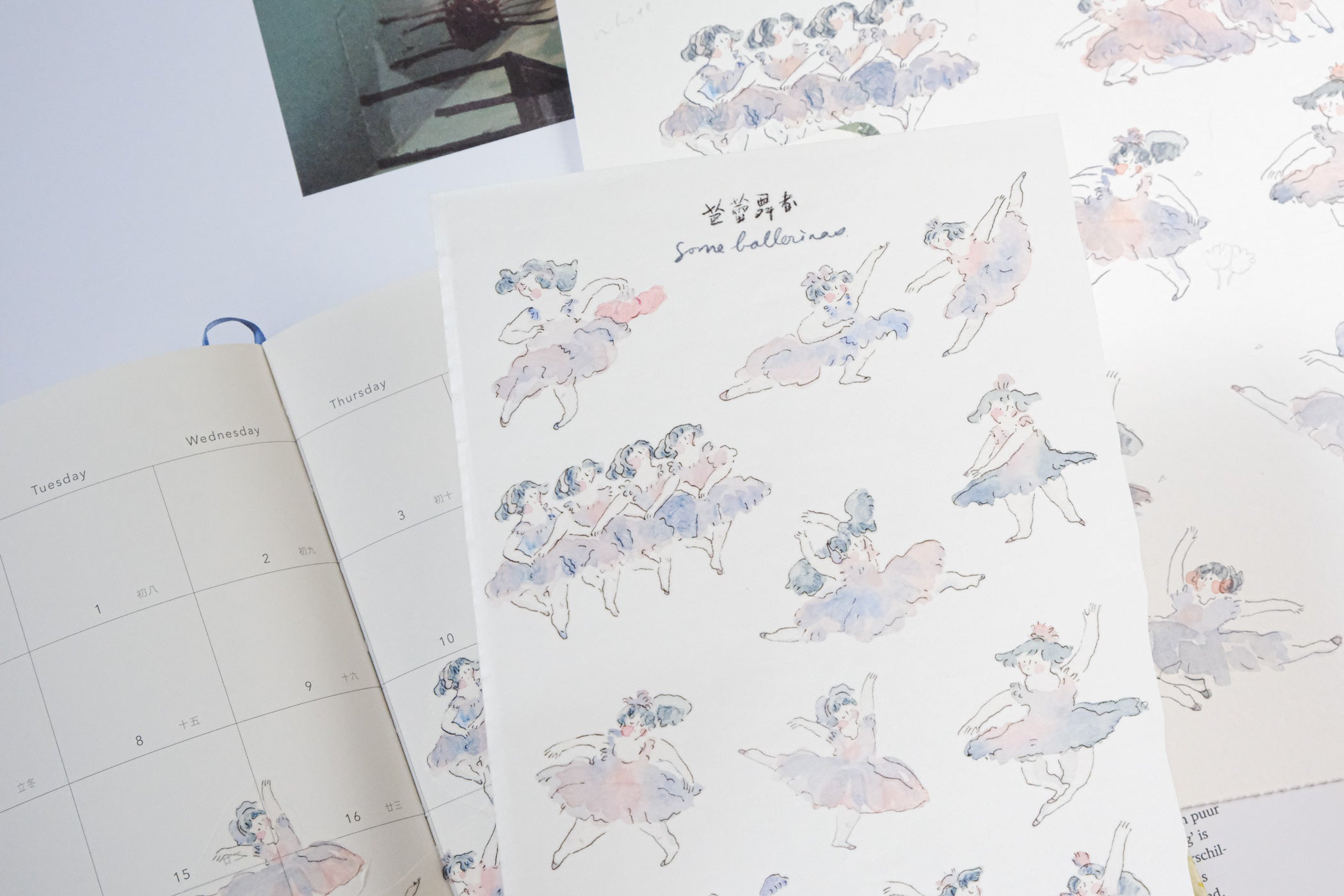 dodolulu-手帳貼紙-日本和紙