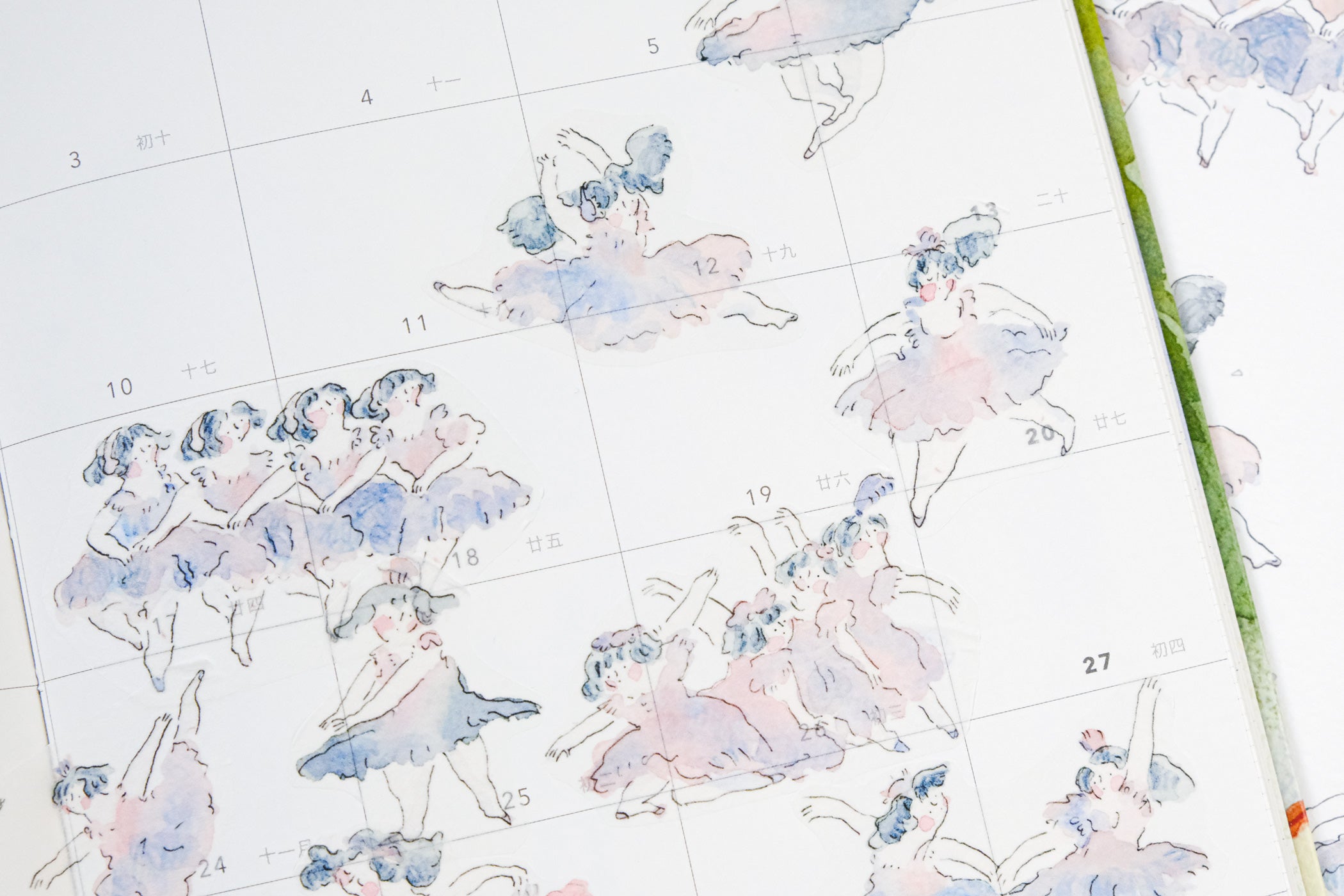 dodolulu-手帳貼紙-日本和紙