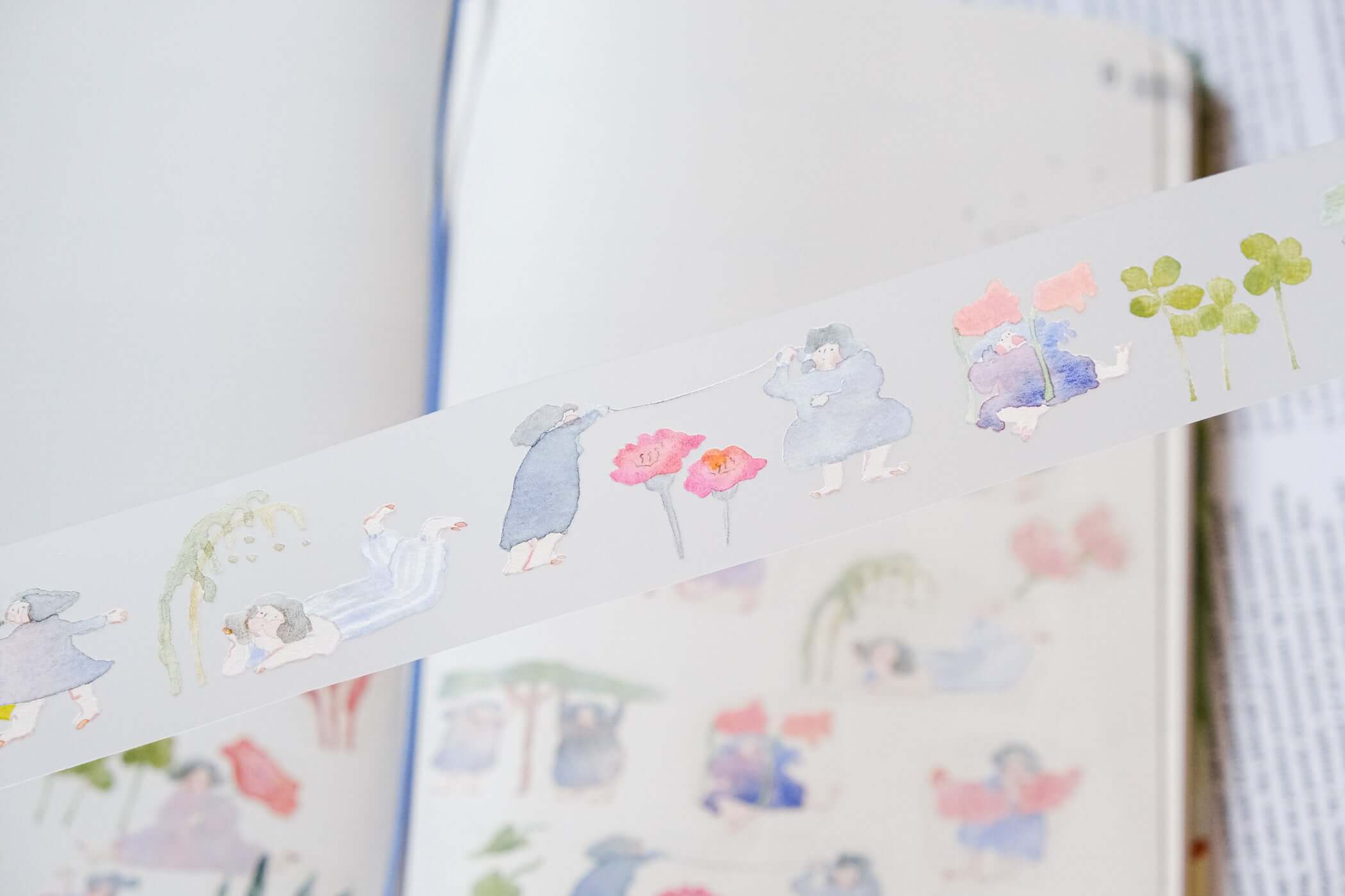 dodolulu-插畫-遊戲人間-3cm-PET膠帶-紙膠帶