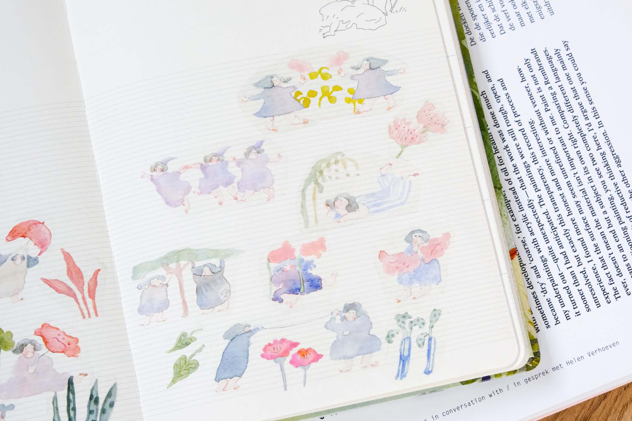 dodolulu-插畫-遊戲人間-3cm-PET膠帶-紙膠帶