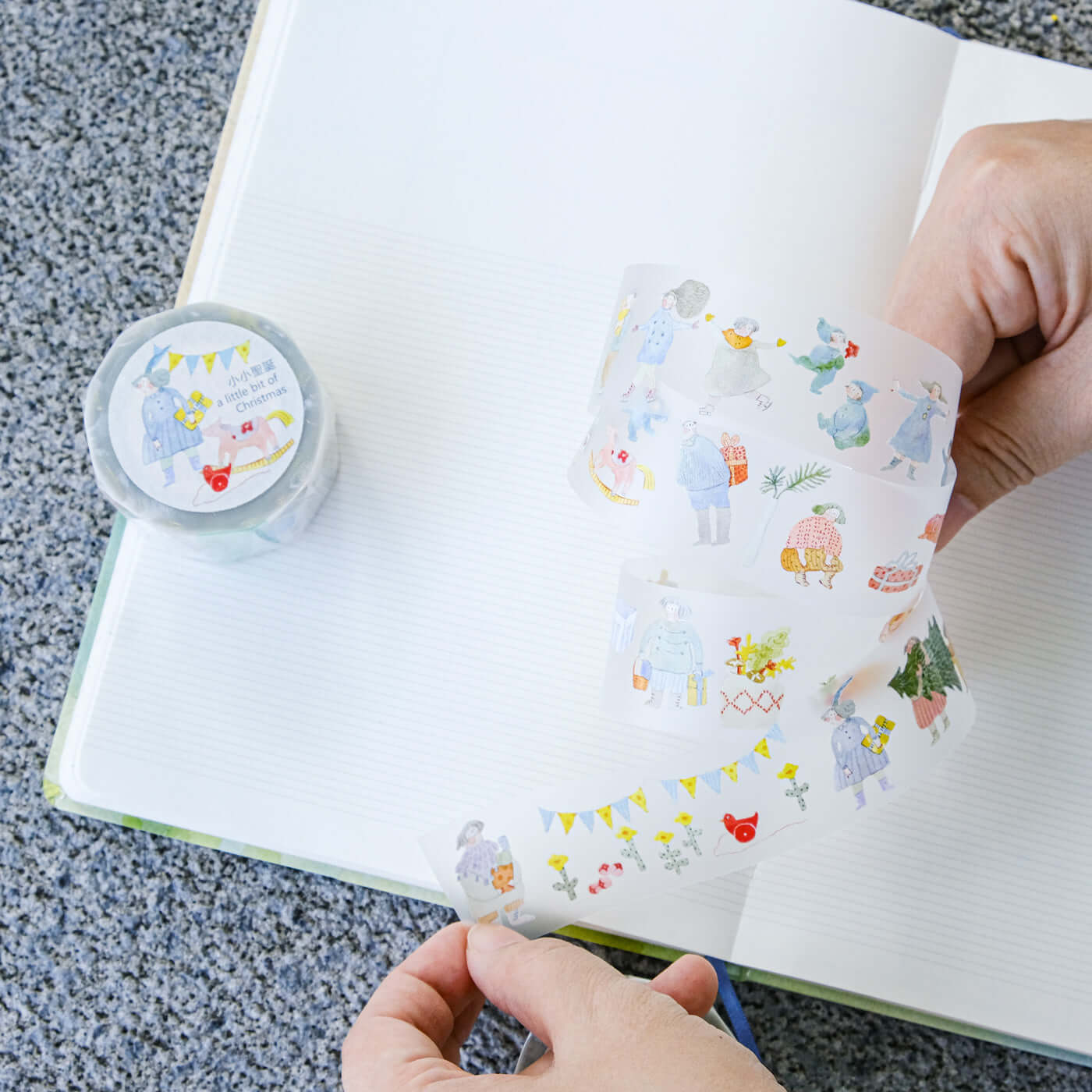 dodolulu-小小聖誕-3cm-PET膠帶