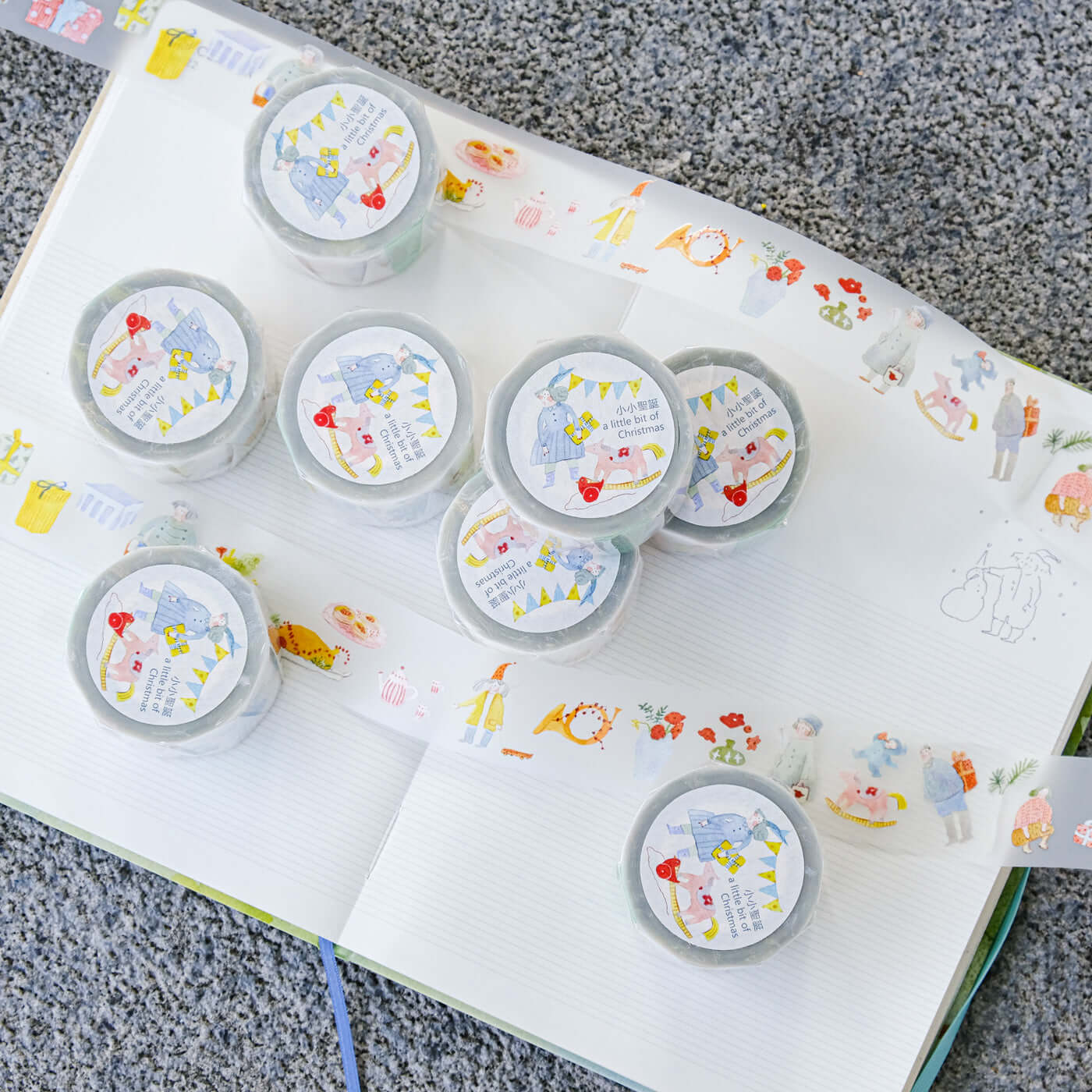 dodolulu-小小聖誕-3cm-PET膠帶