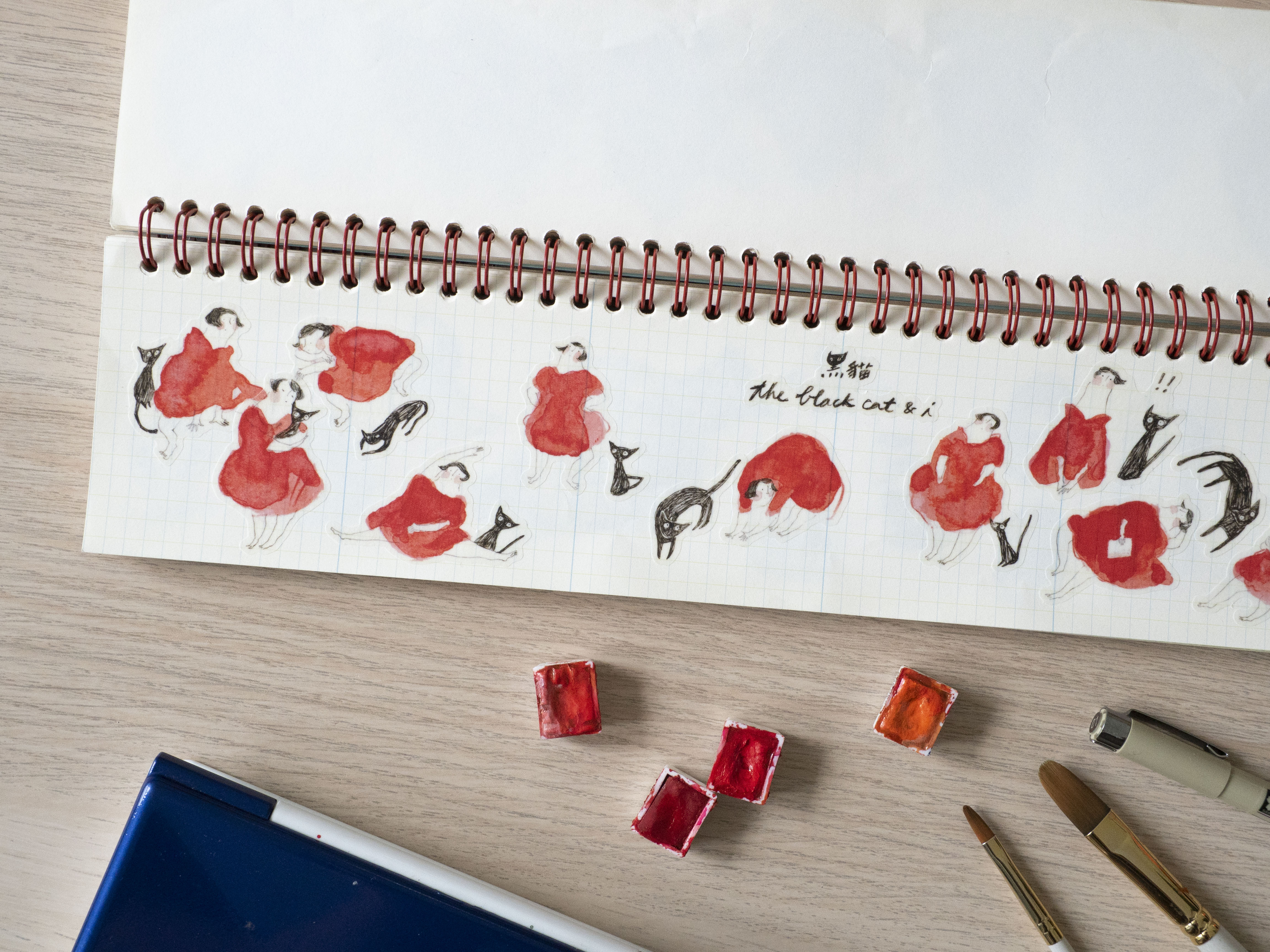 dodolulu-手帳貼紙-日本和紙