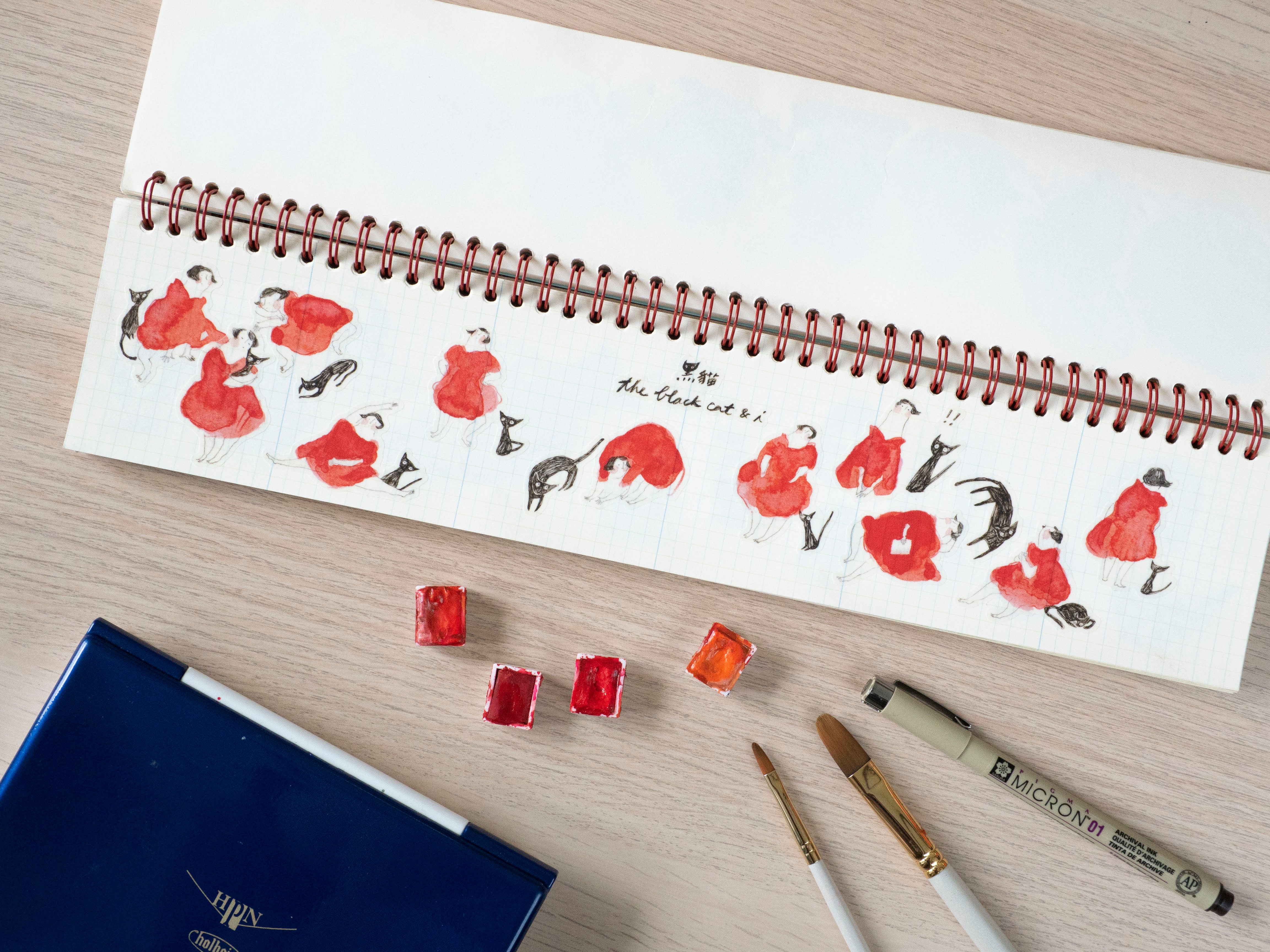 dodolulu-手帳貼紙-日本和紙