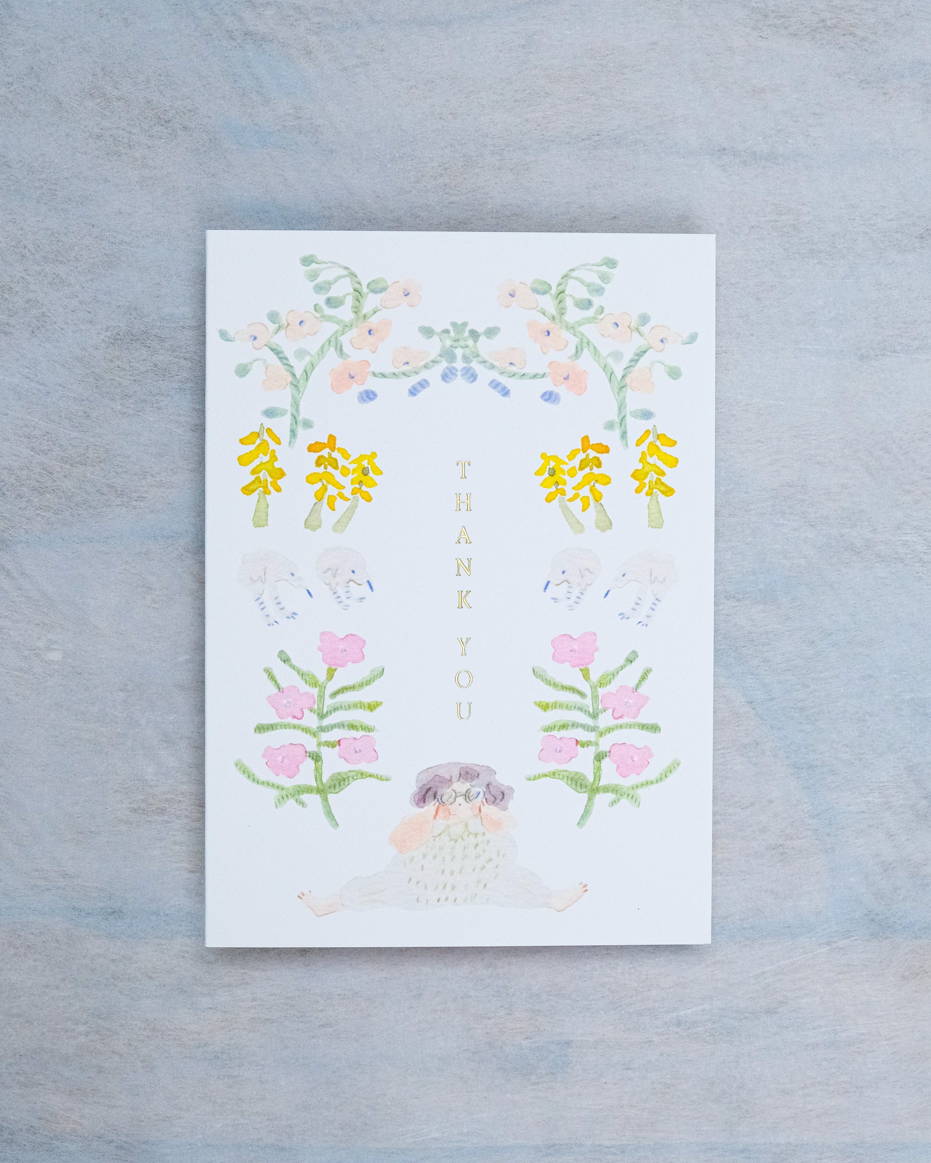 dodolulu Thank You Card - Through the Telescope