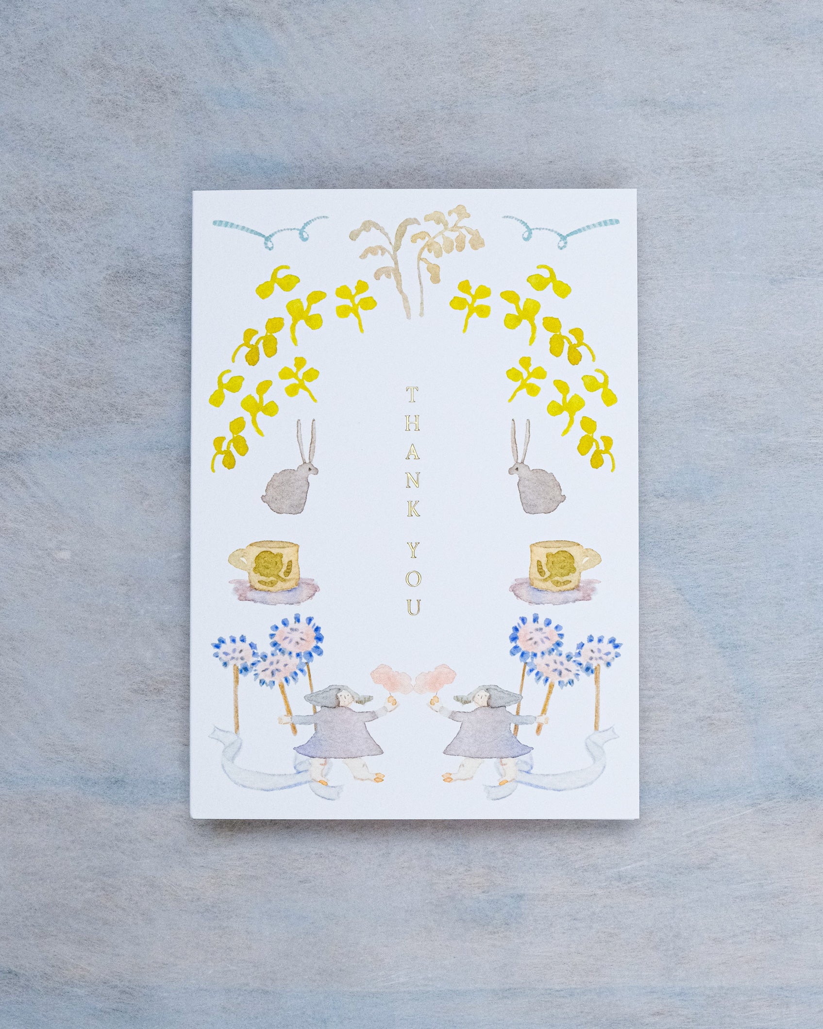 dodolulu Thank You Card - Cotton Candy