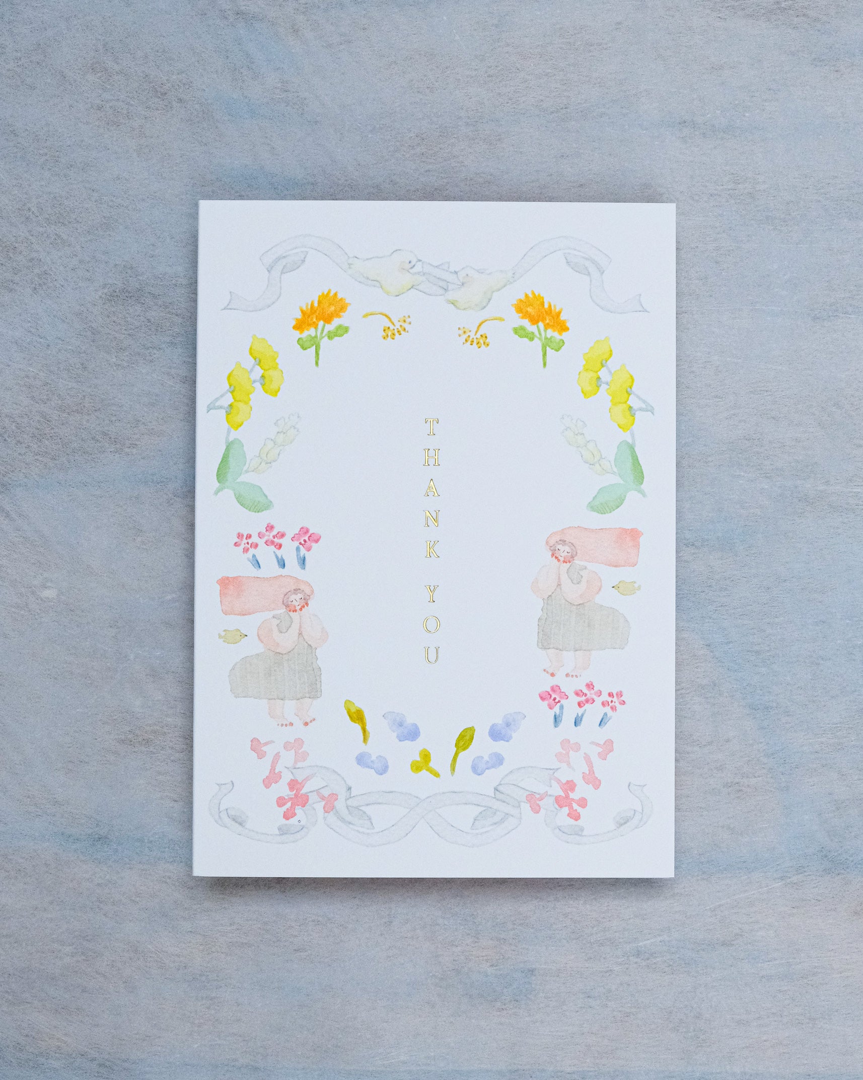 dodolulu Thank You Card - Warm Breeze