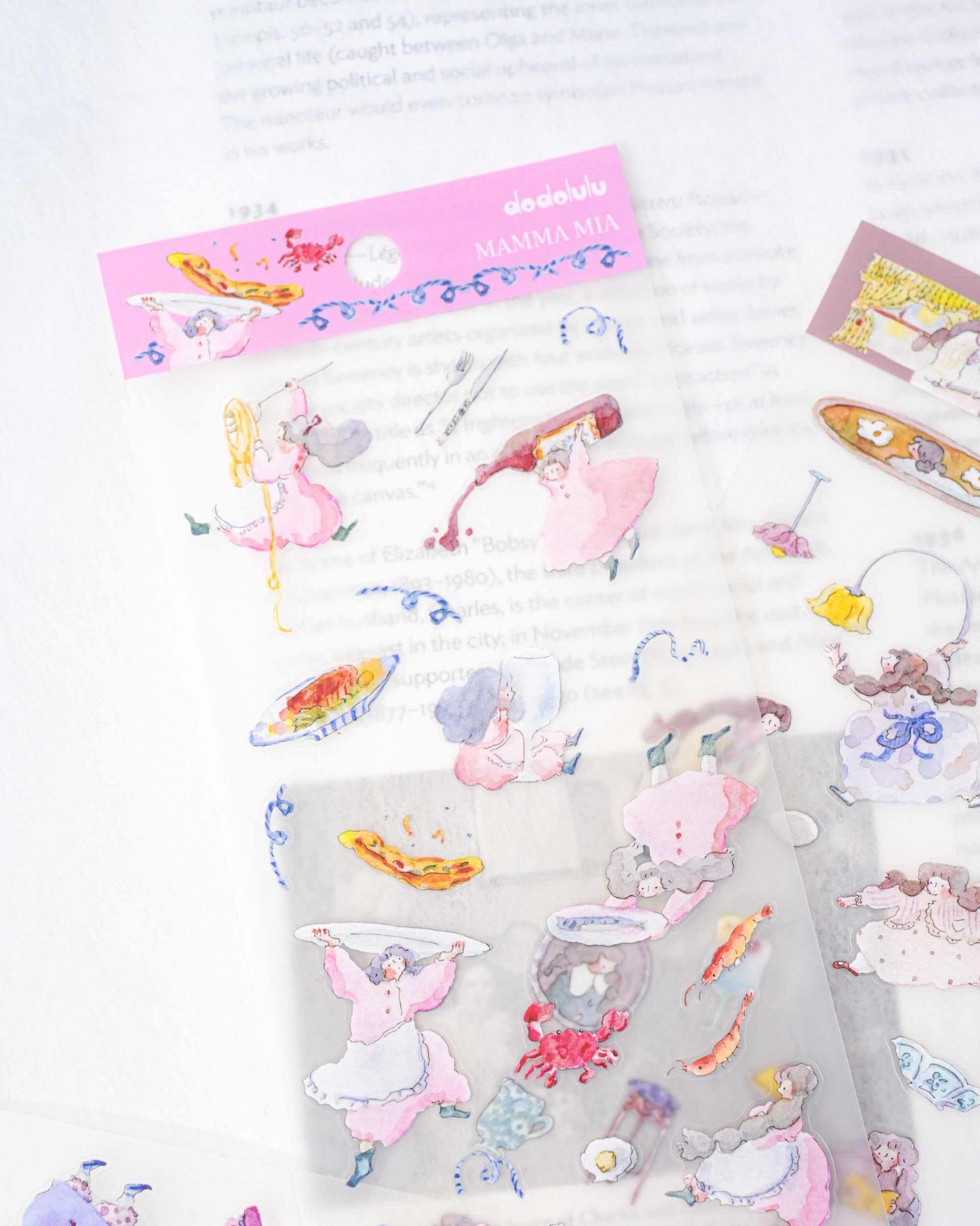 dodolulu Matte Sticker Sheet - Mamma Mia