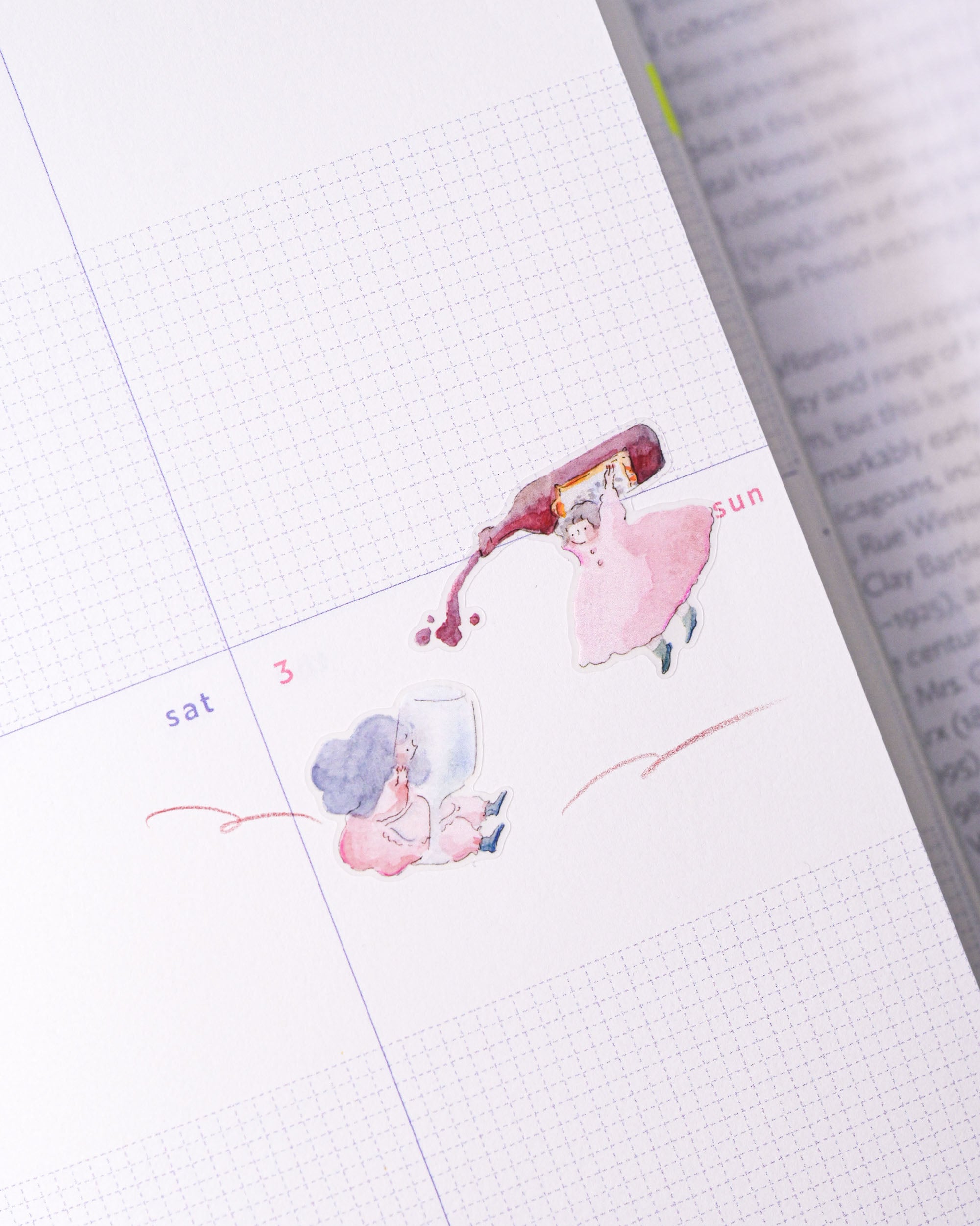 dodolulu Matte Sticker Sheet - Mamma Mia