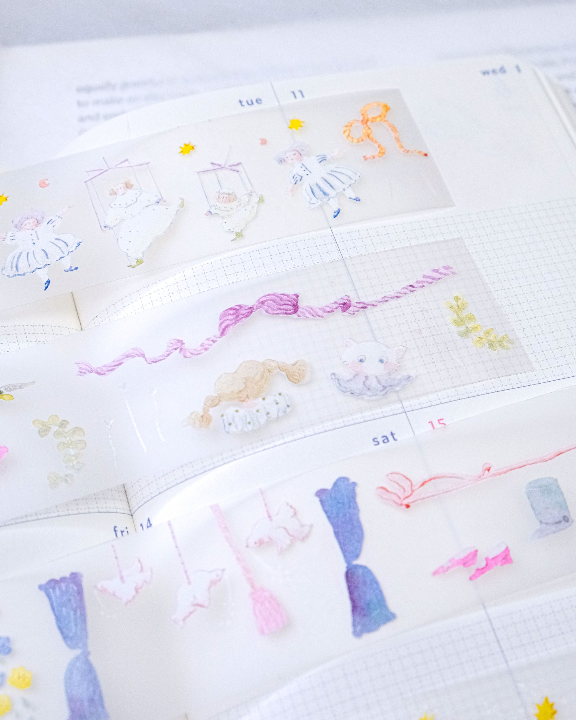 dodolulu Foil PET Tape - Inside the Music Box (3.5cm)