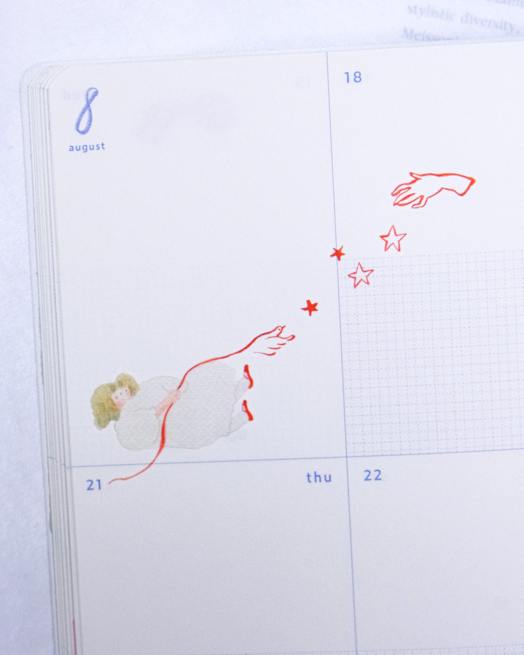 dodolulu Transfer Sticker Set - Some Red Lines (2 sheets)