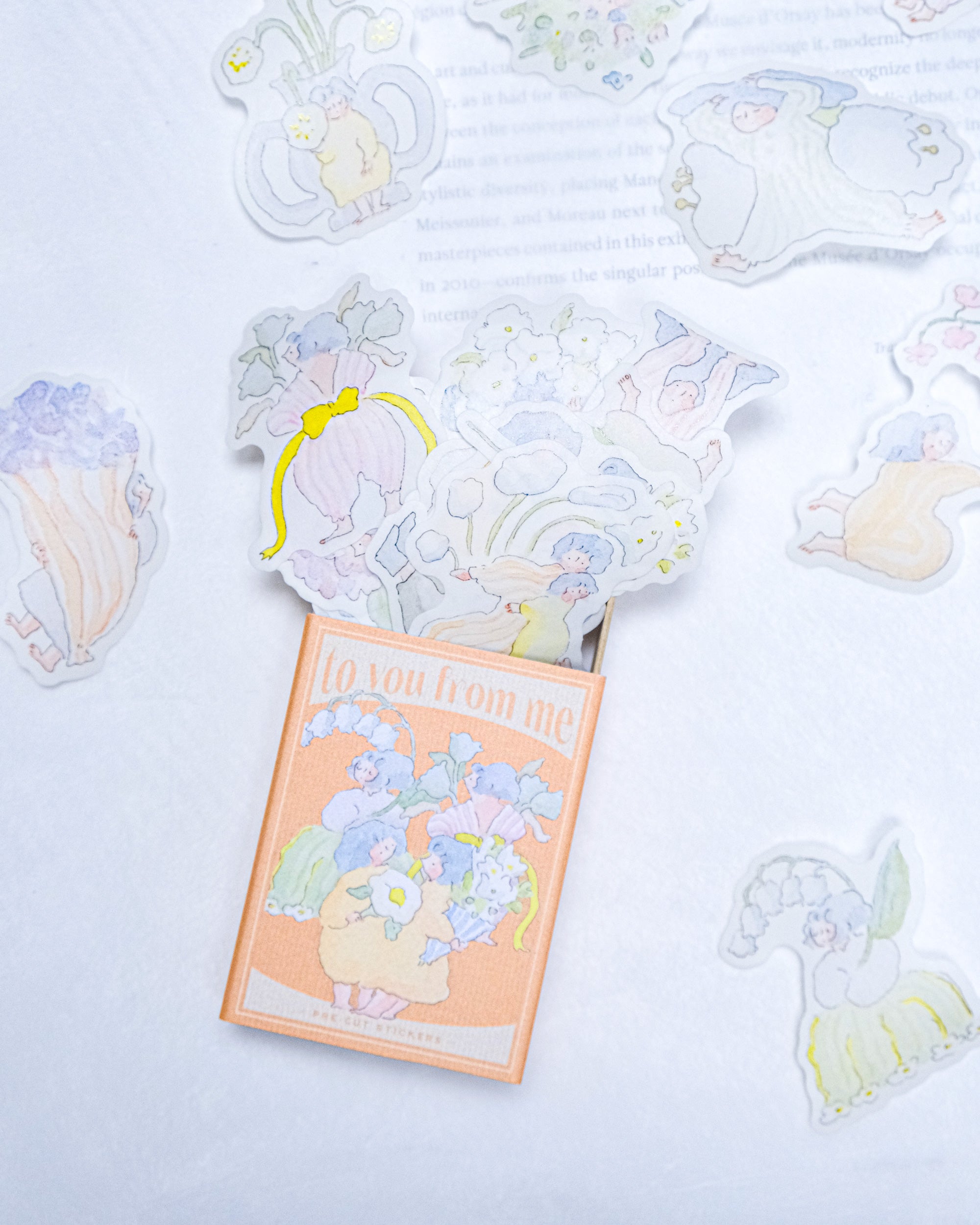 dodolulu Matchbox Sticker Set - To You from Me