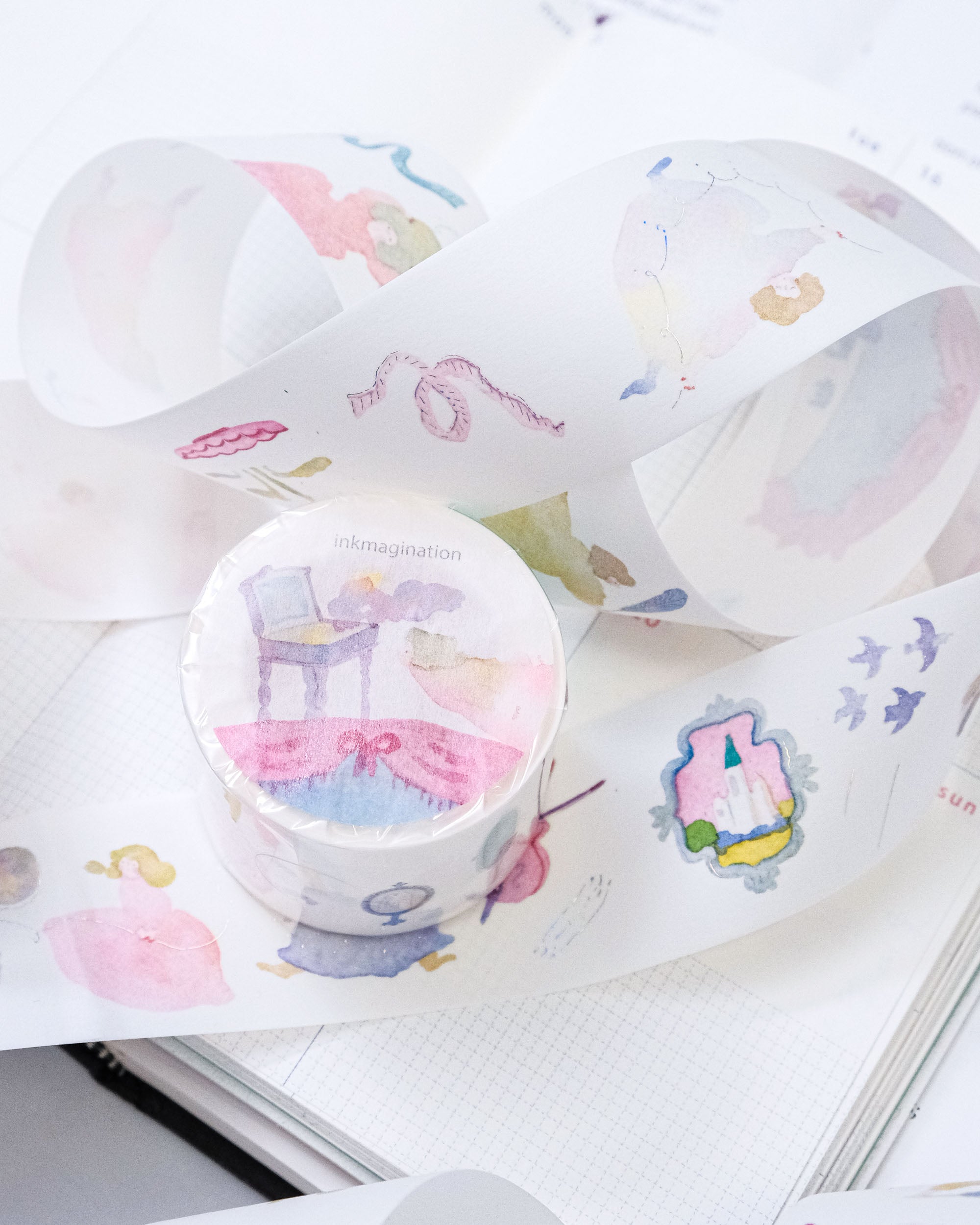 dodolulu Foil Washi Tape - Inkmagination (3.5cm)