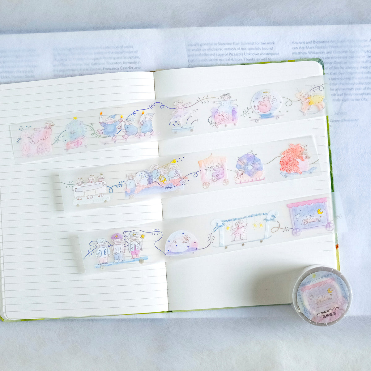 dodolulu Matte PET Tape - Embrace the Joy (3.5cm)