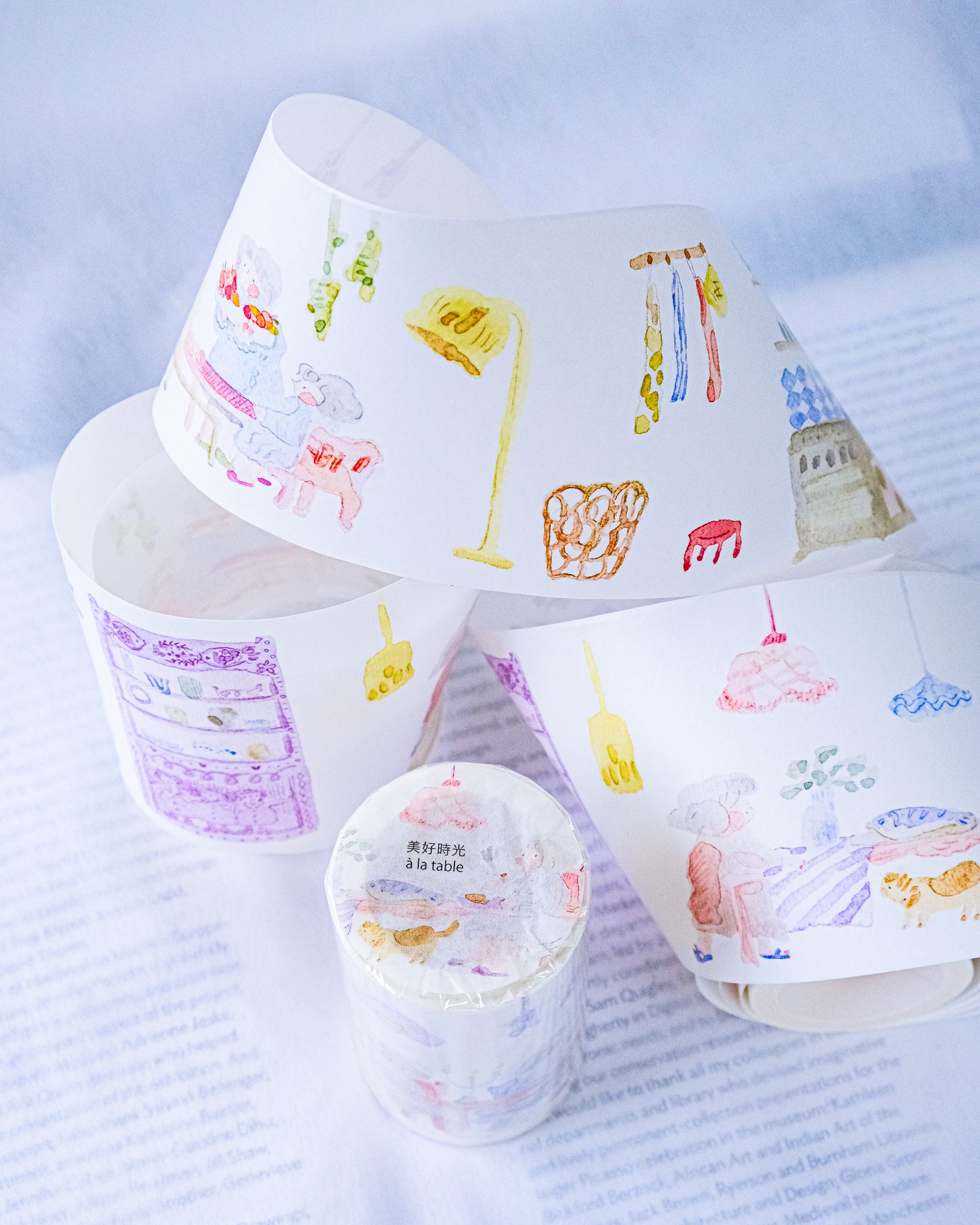 dodolulu Washi Tape - A La Table (7cm)