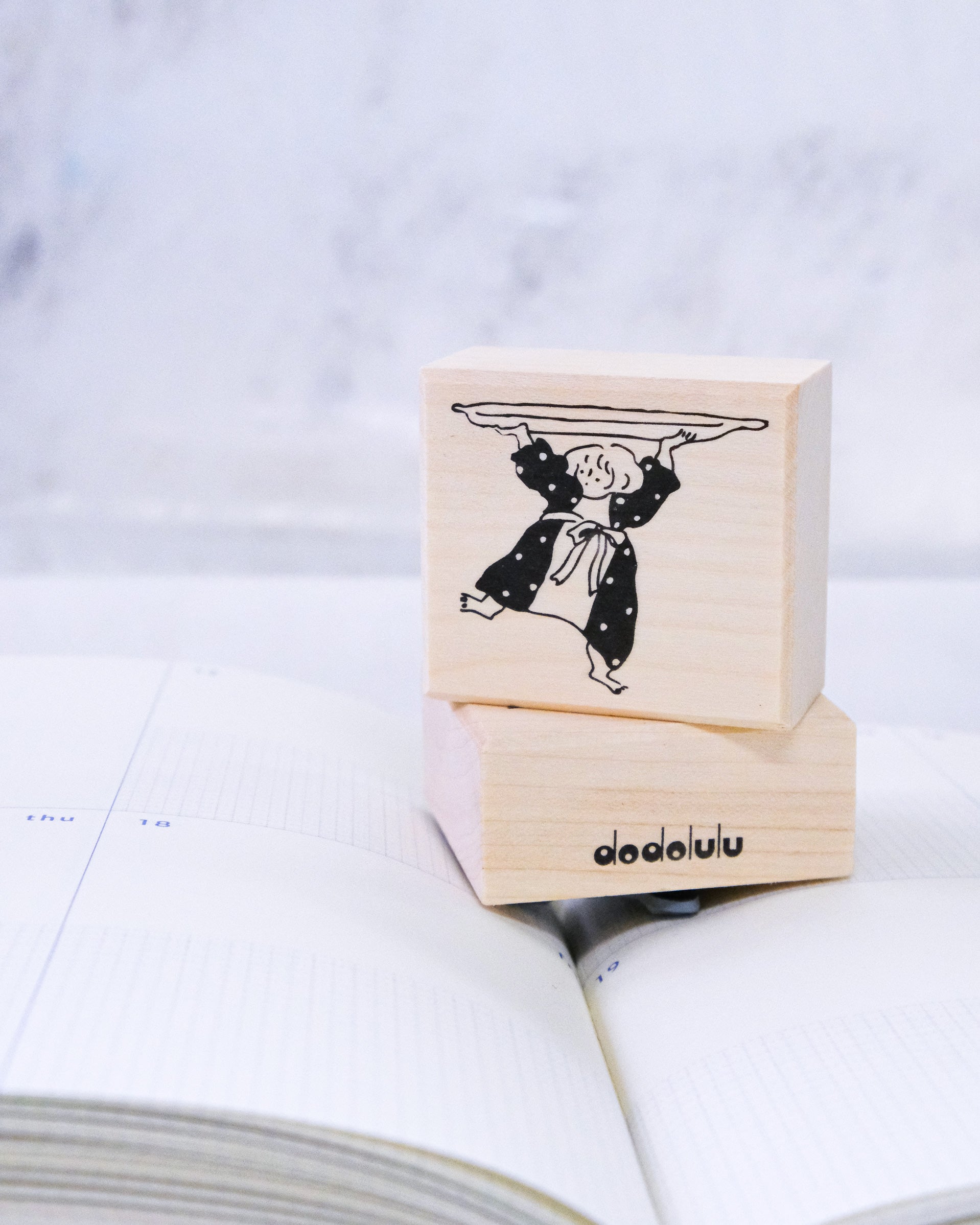 dodolulu Rubber Stamp - Bon appétit