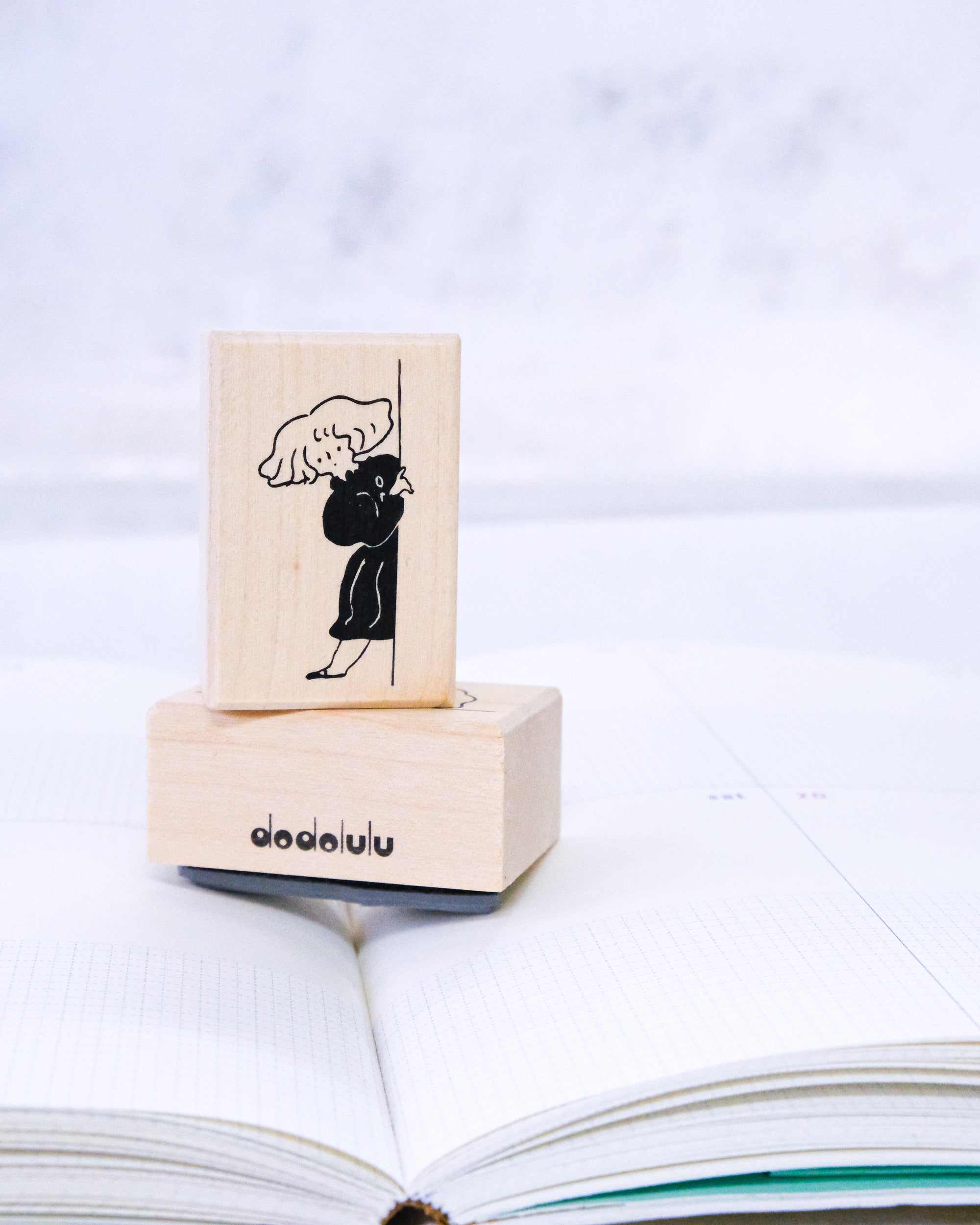 dodolulu Rubber Stamp - Cache-cache
