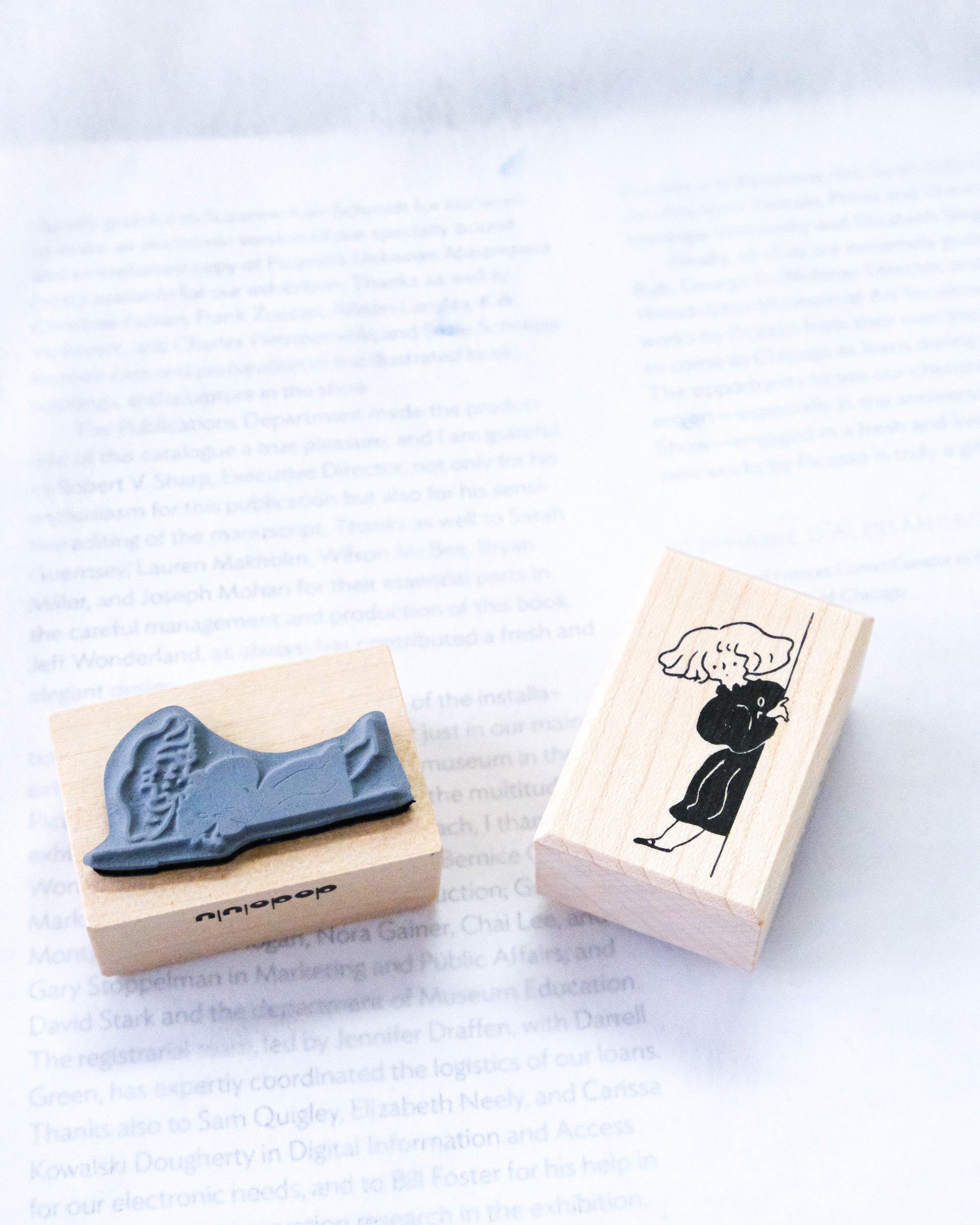 dodolulu Rubber Stamp - Cache-cache