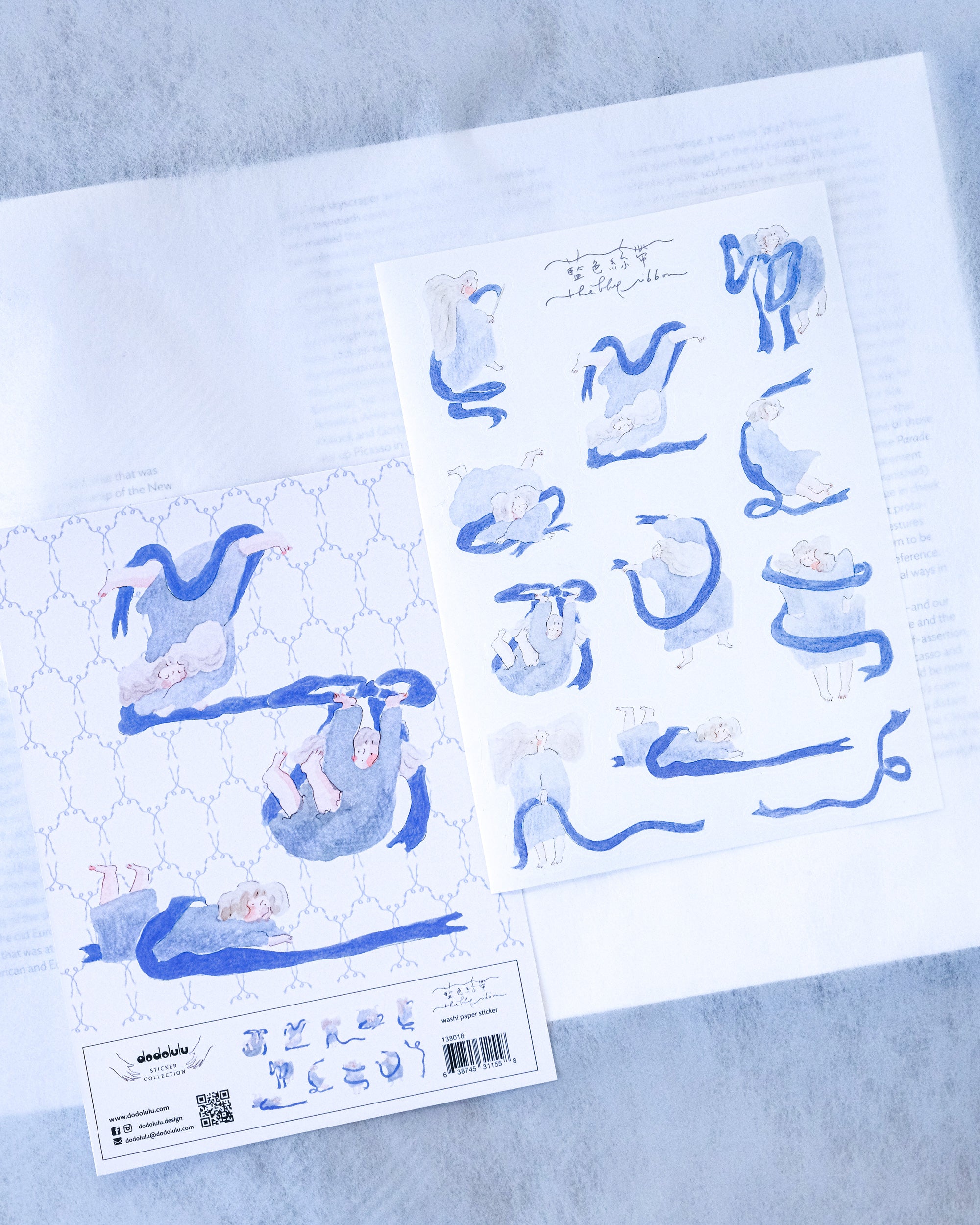 dodolulu Sticker Sheet - The Blue Ribbon