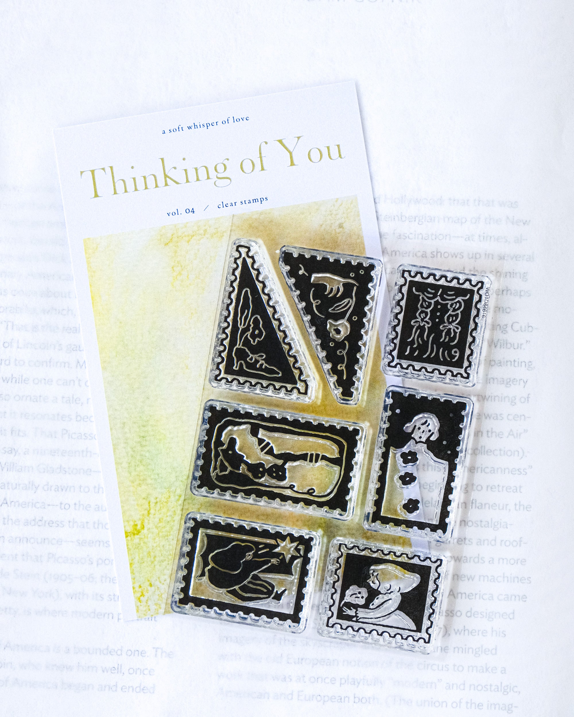 dodolulu Clear Stamp Set - Thinking of You