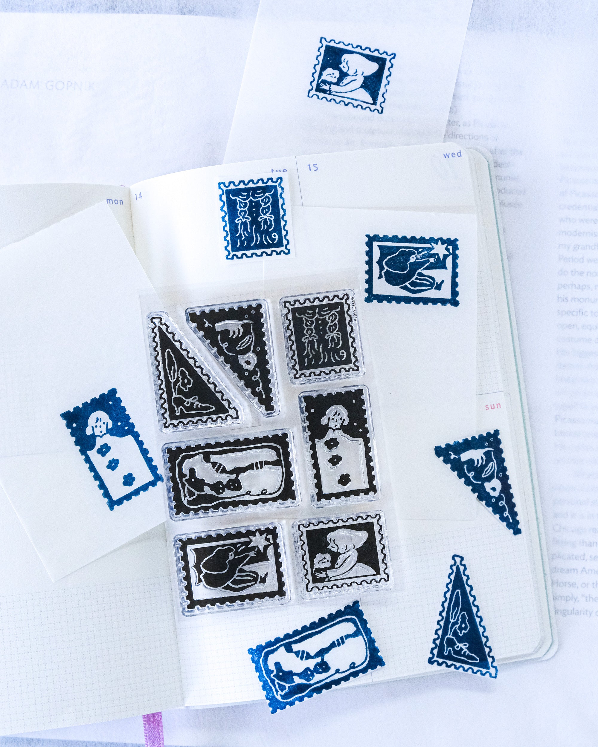 dodolulu Clear Stamp Set - Thinking of You