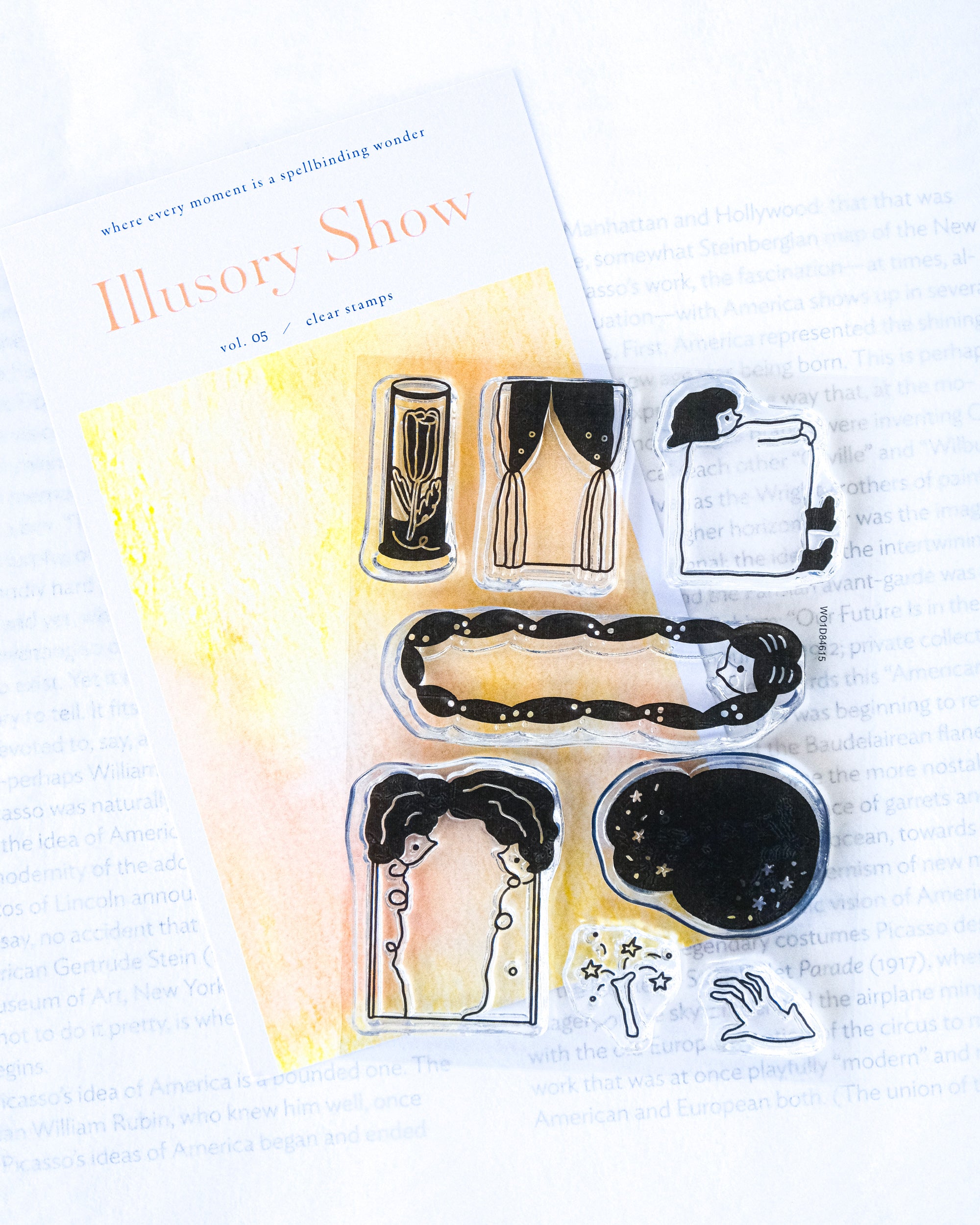 dodolulu Clear Stamp Set - Illusory Show