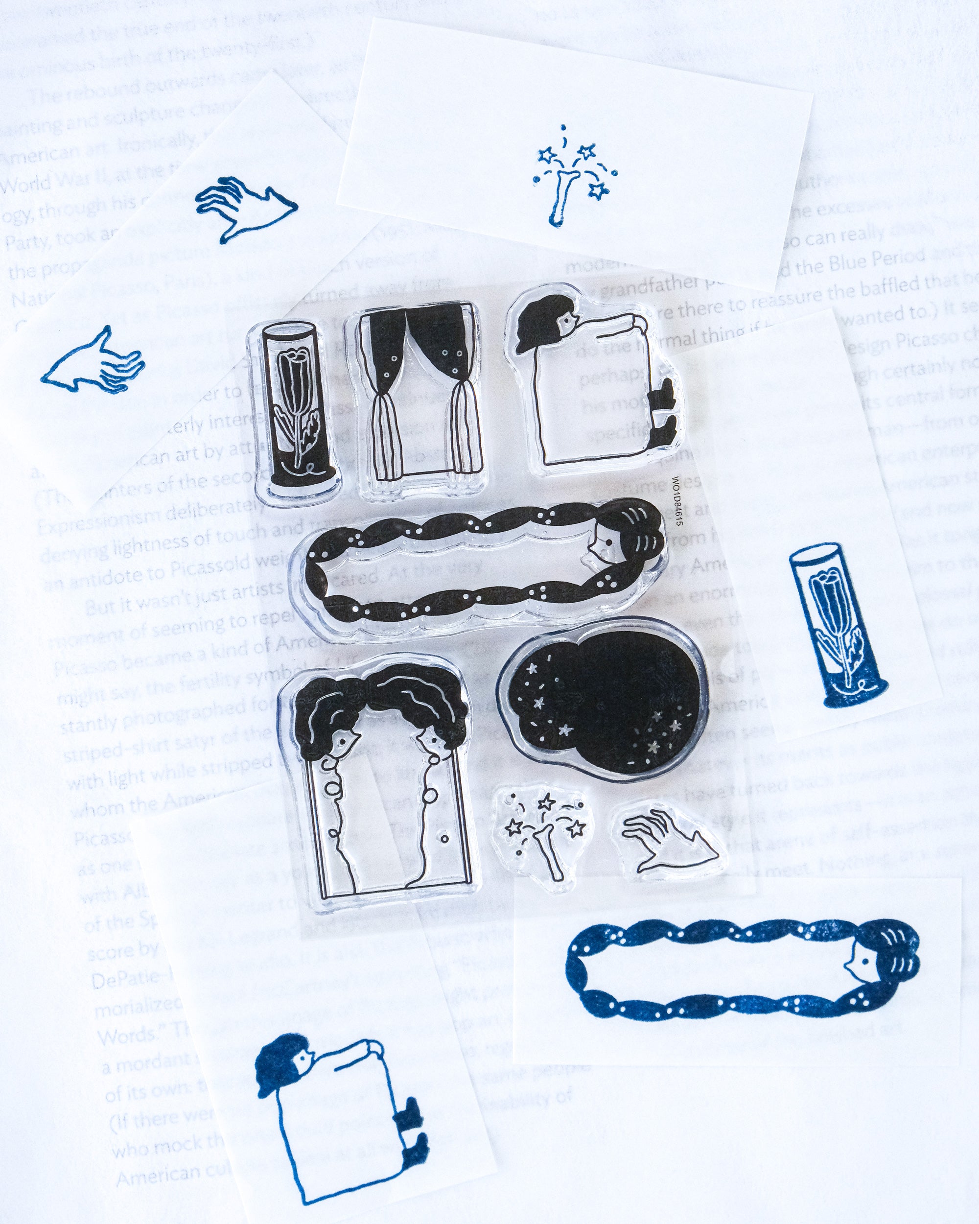 dodolulu Clear Stamp Set - Illusory Show