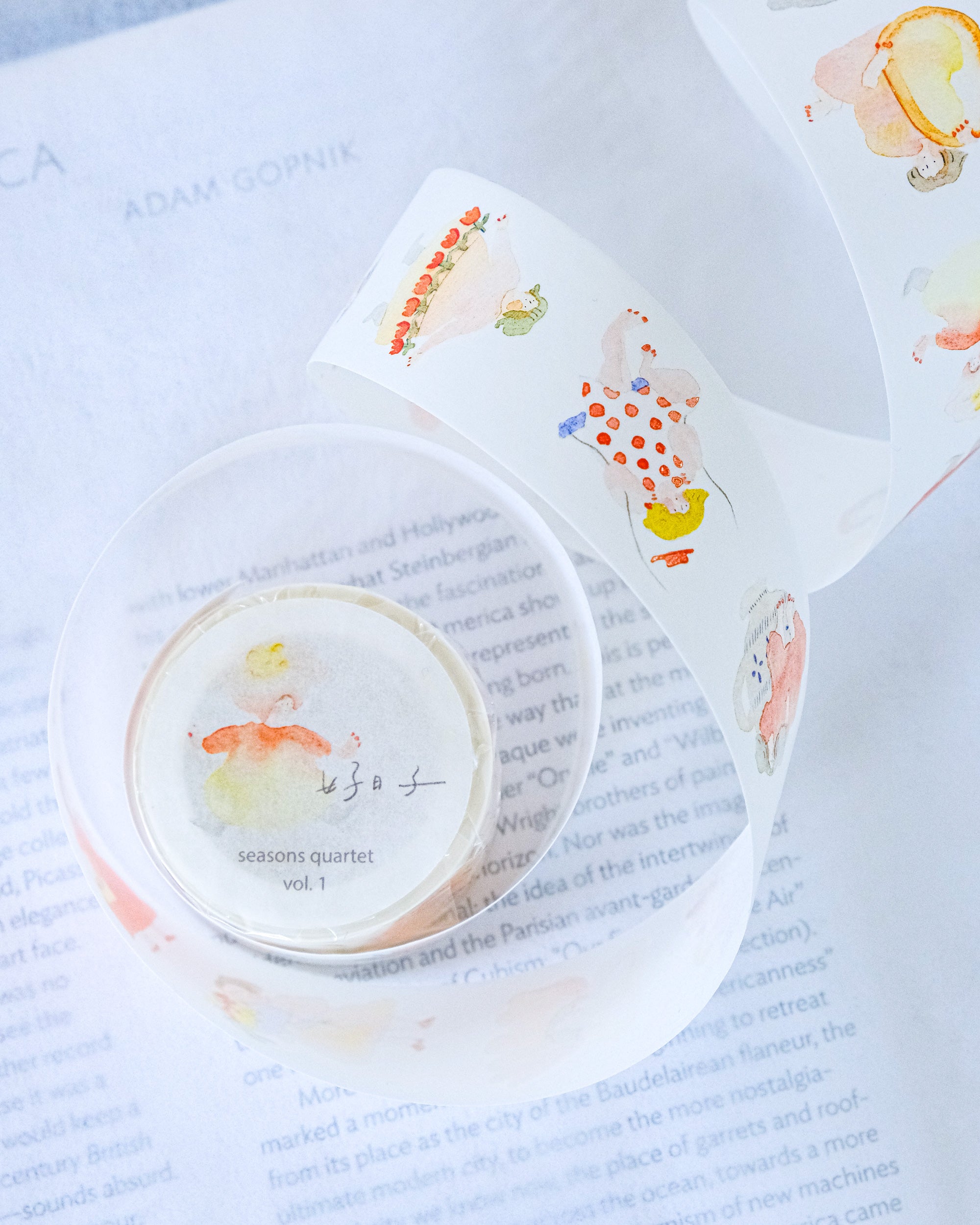 dodolulu Washi Tape - Seasons Quartet Vol.1 (3cm)