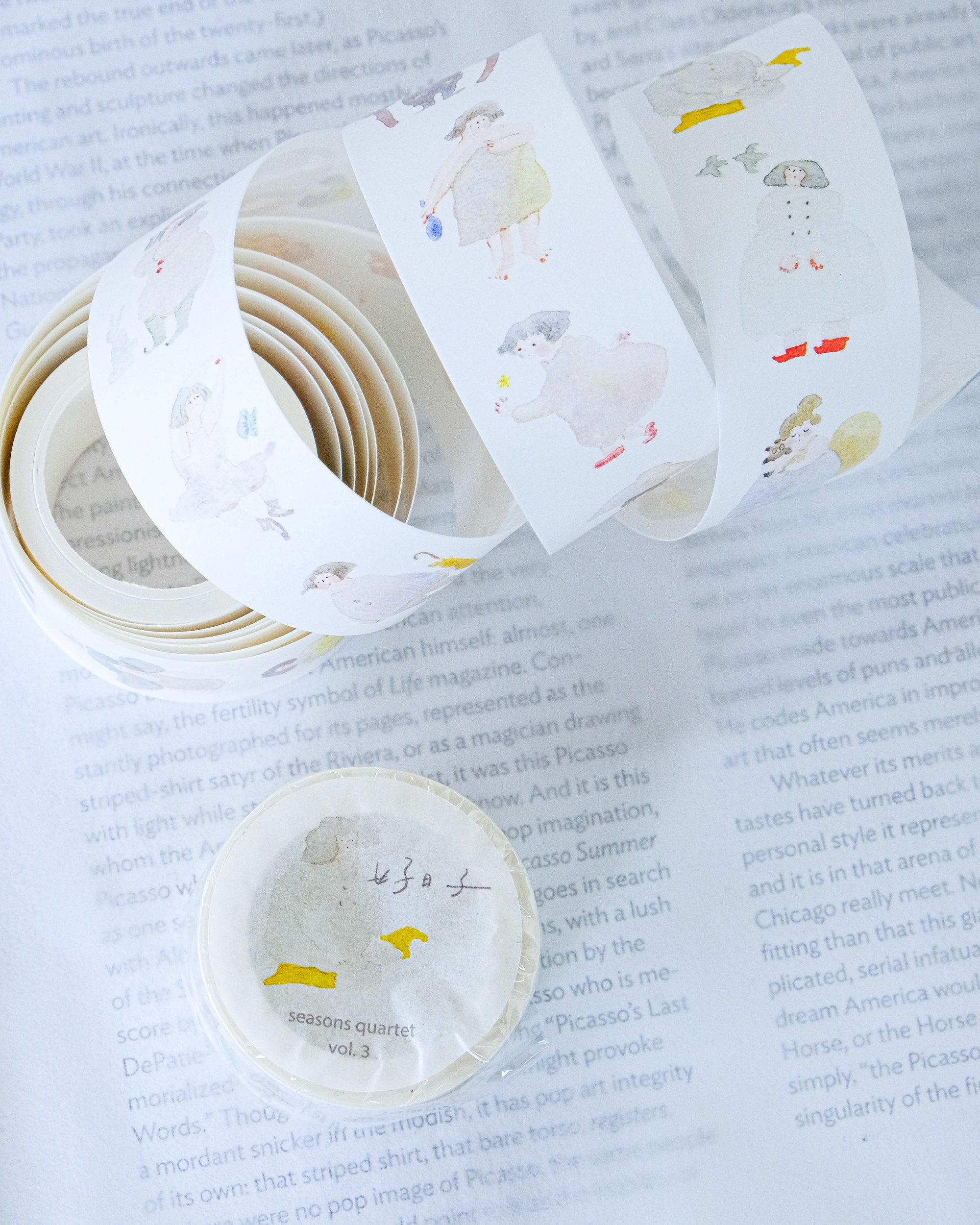 dodolulu Washi Tape - Seasons Quartet Vol.3 (3cm)