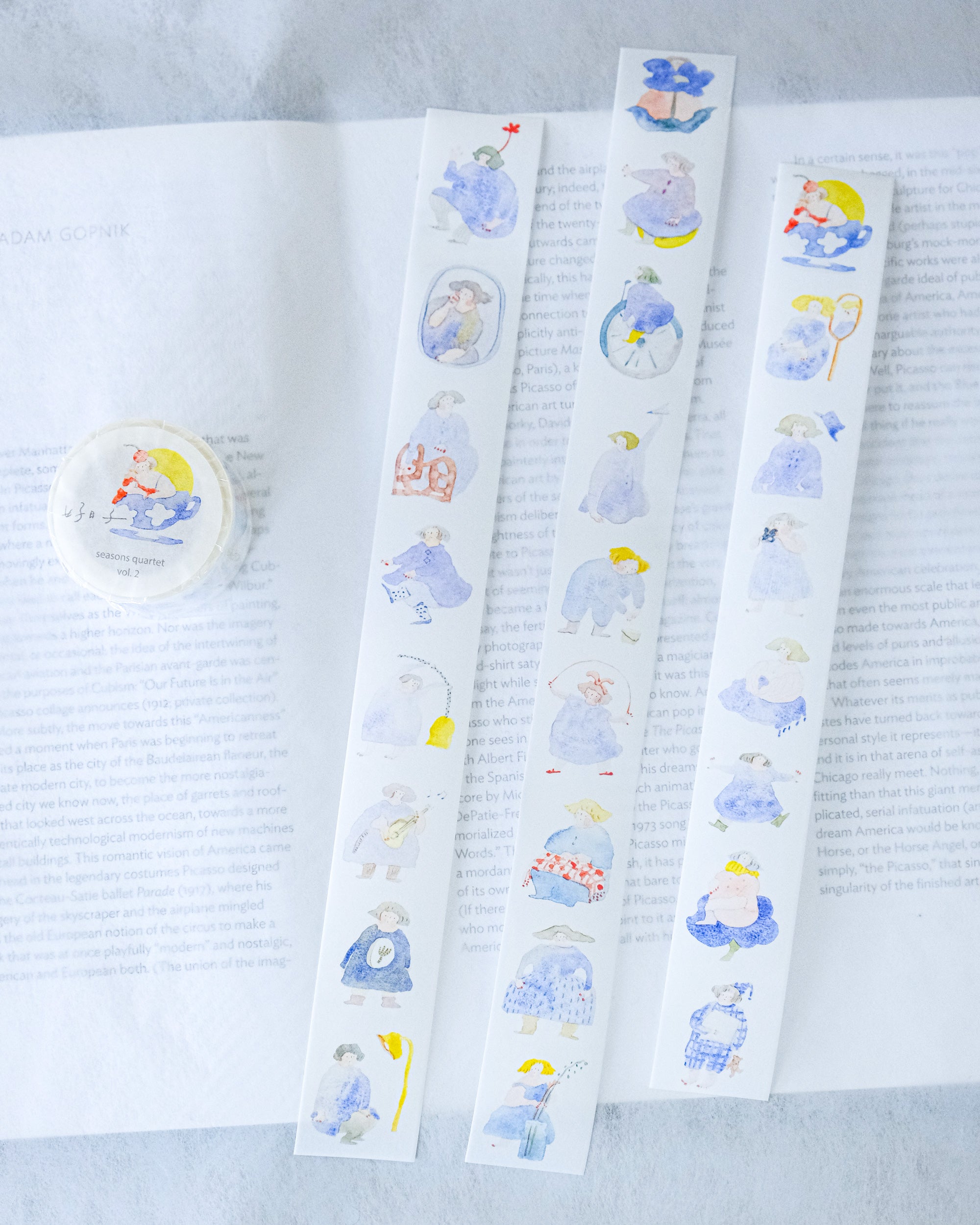 dodolulu Washi Tape - Seasons Quartet Vol.2 (3cm)