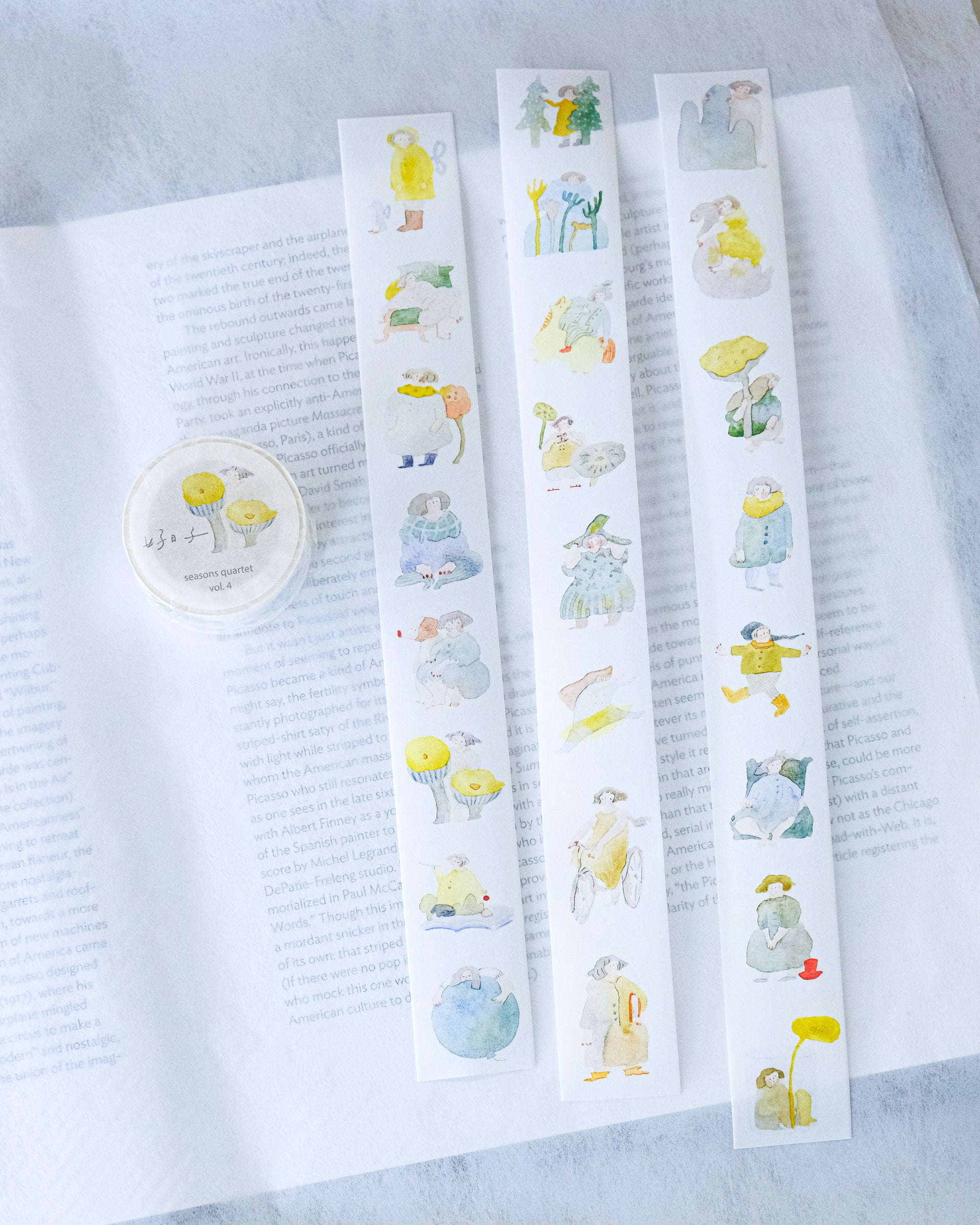 dodolulu Washi Tape - Seasons Quartet Vol.4 (3cm)