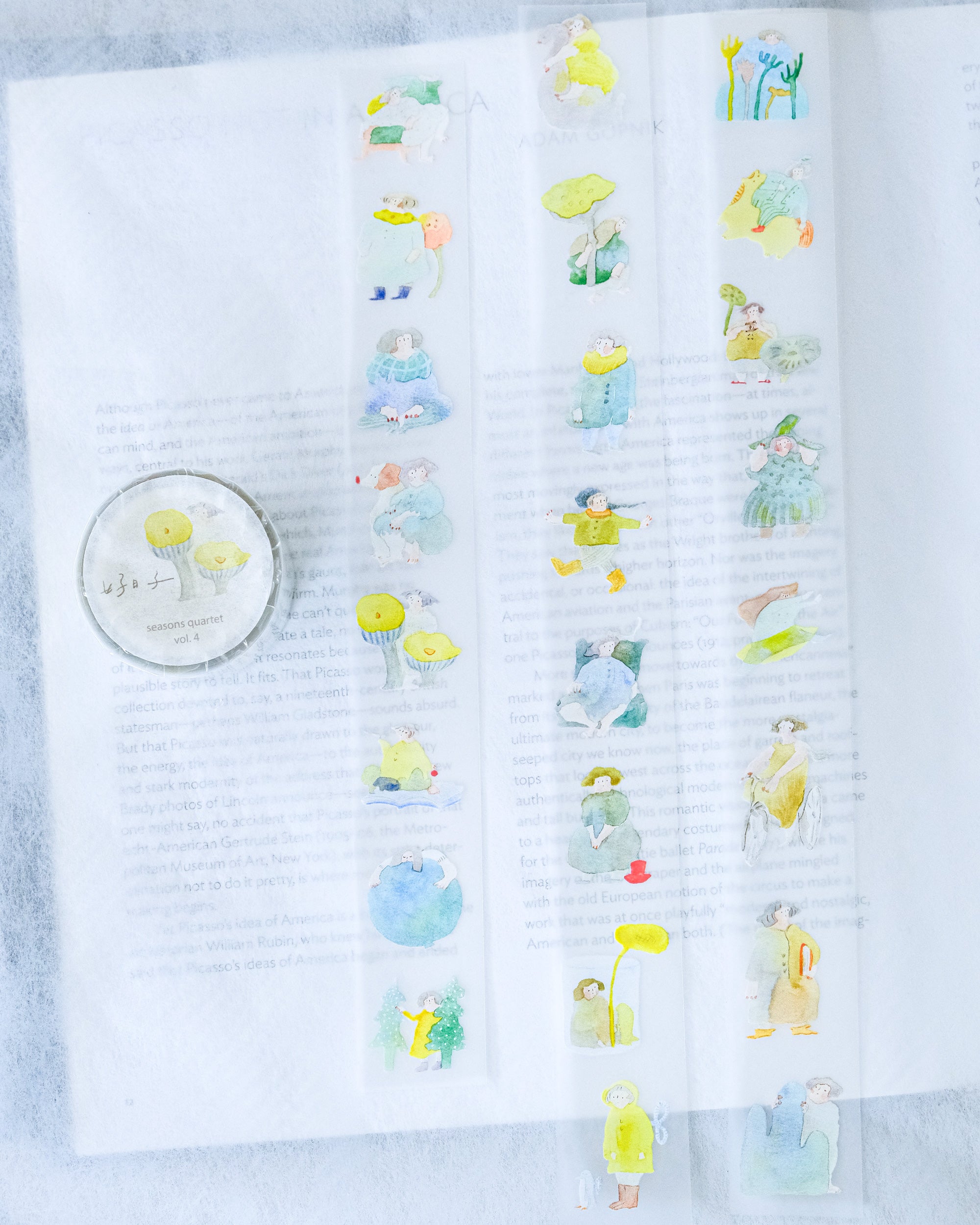 dodolulu Matte PET Tape - Seasons Quartet Vol.4 (3cm)