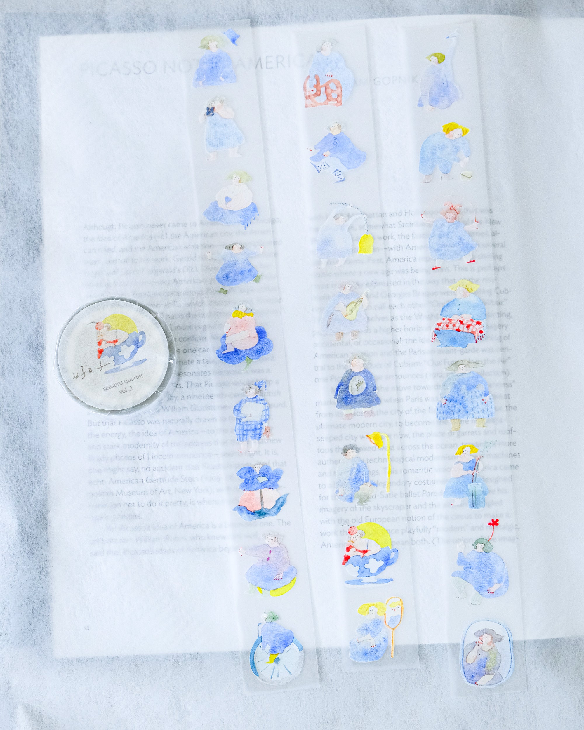 dodolulu Matte PET Tape - Seasons Quartet Vol.2 (3cm)