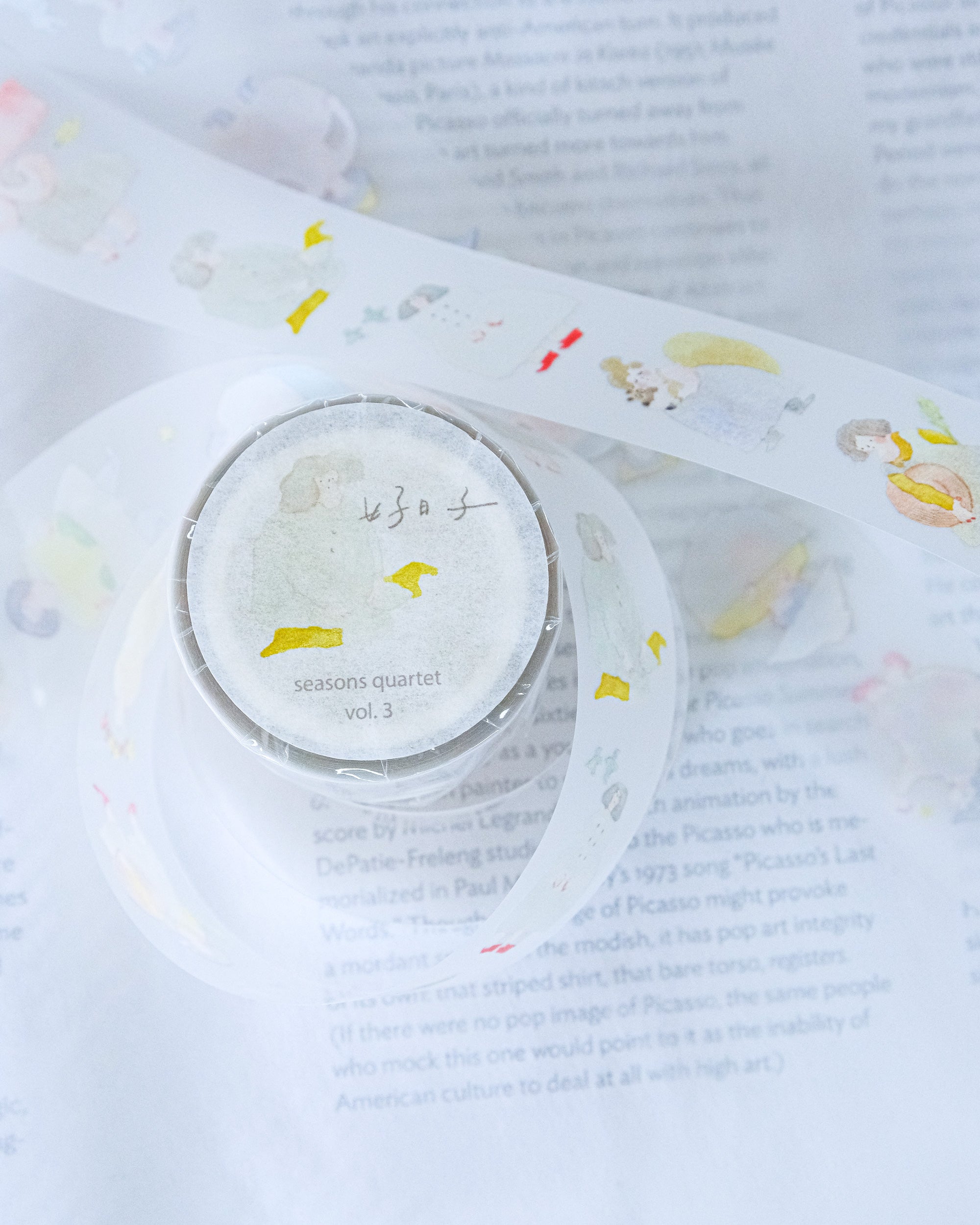 dodolulu Matte PET Tape - Seasons Quartet Vol.3 (3cm)