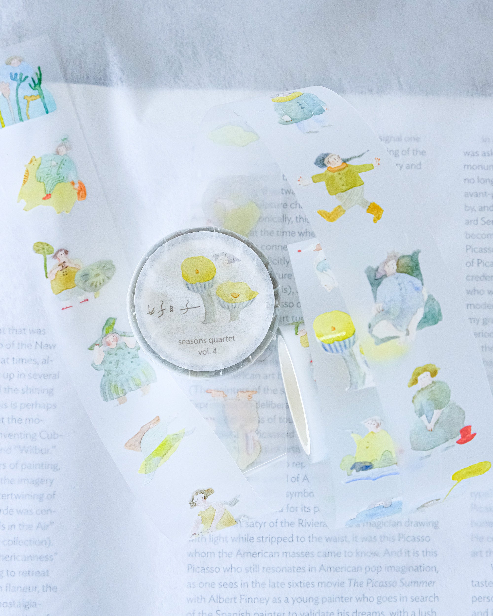dodolulu Matte PET Tape - Seasons Quartet Vol.4 (3cm)