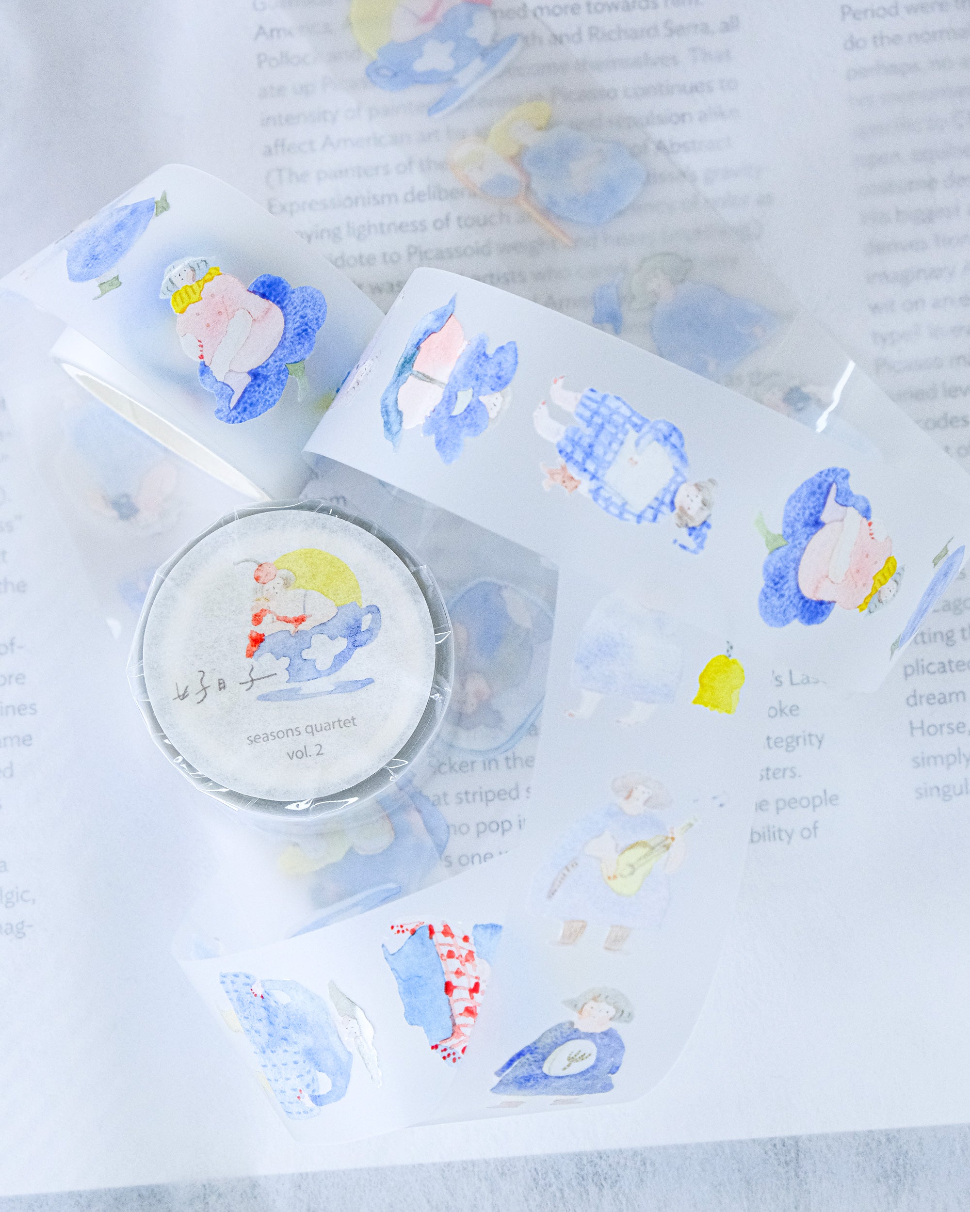 dodolulu Matte PET Tape - Seasons Quartet Vol.2 (3cm)