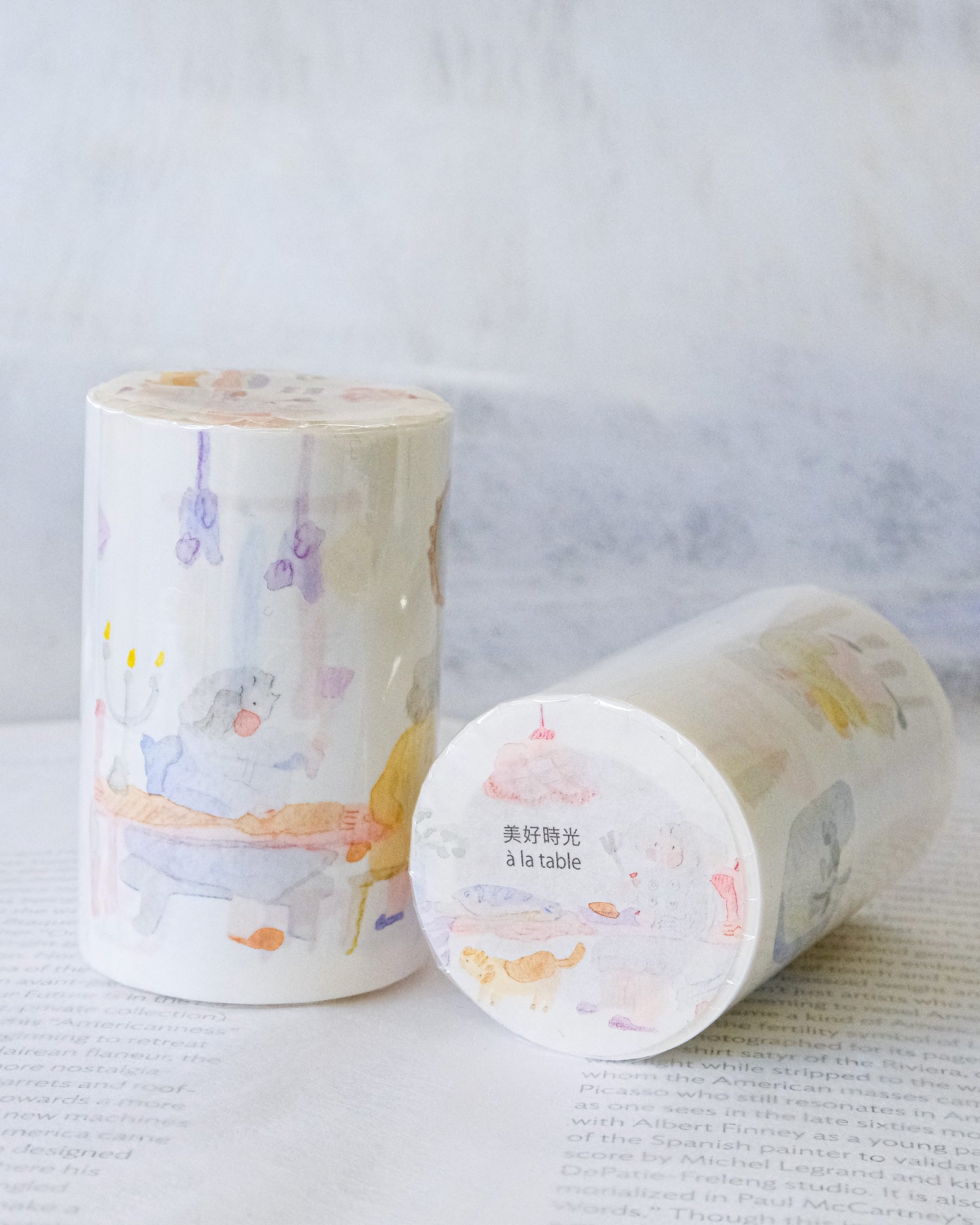 dodolulu Washi Tape - A La Table (7cm)