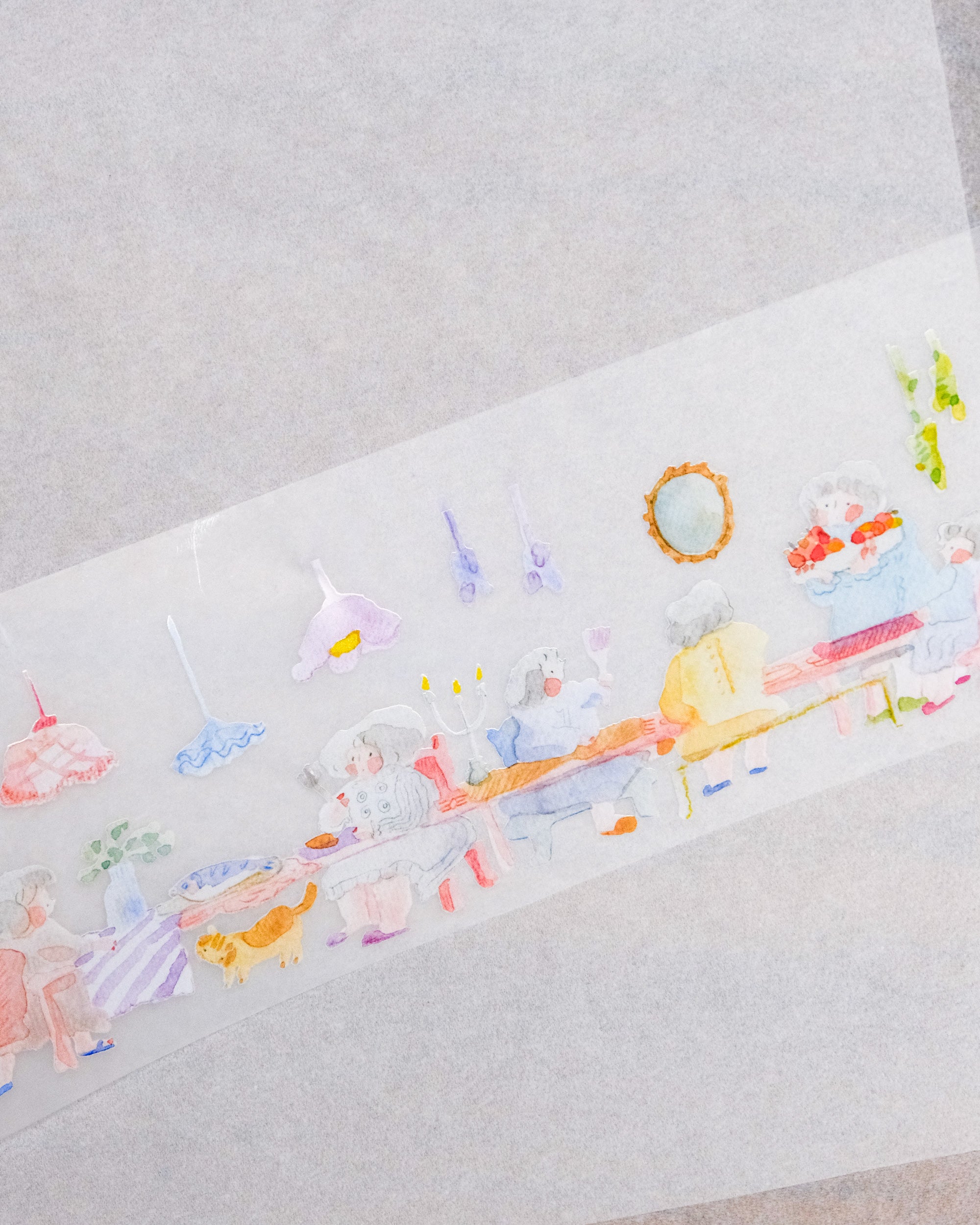 dodolulu Matte PET Tape - À La Table (7cm)