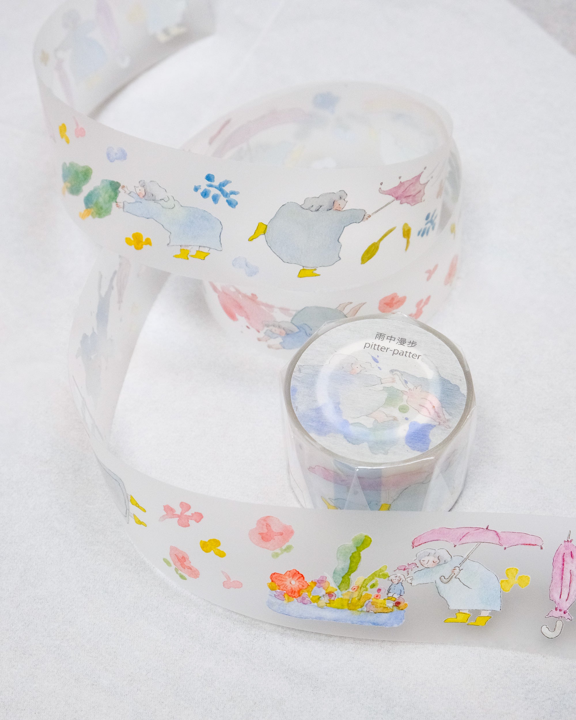 dodolulu Matte PET Tape - Pitter-Patter (3.5cm)