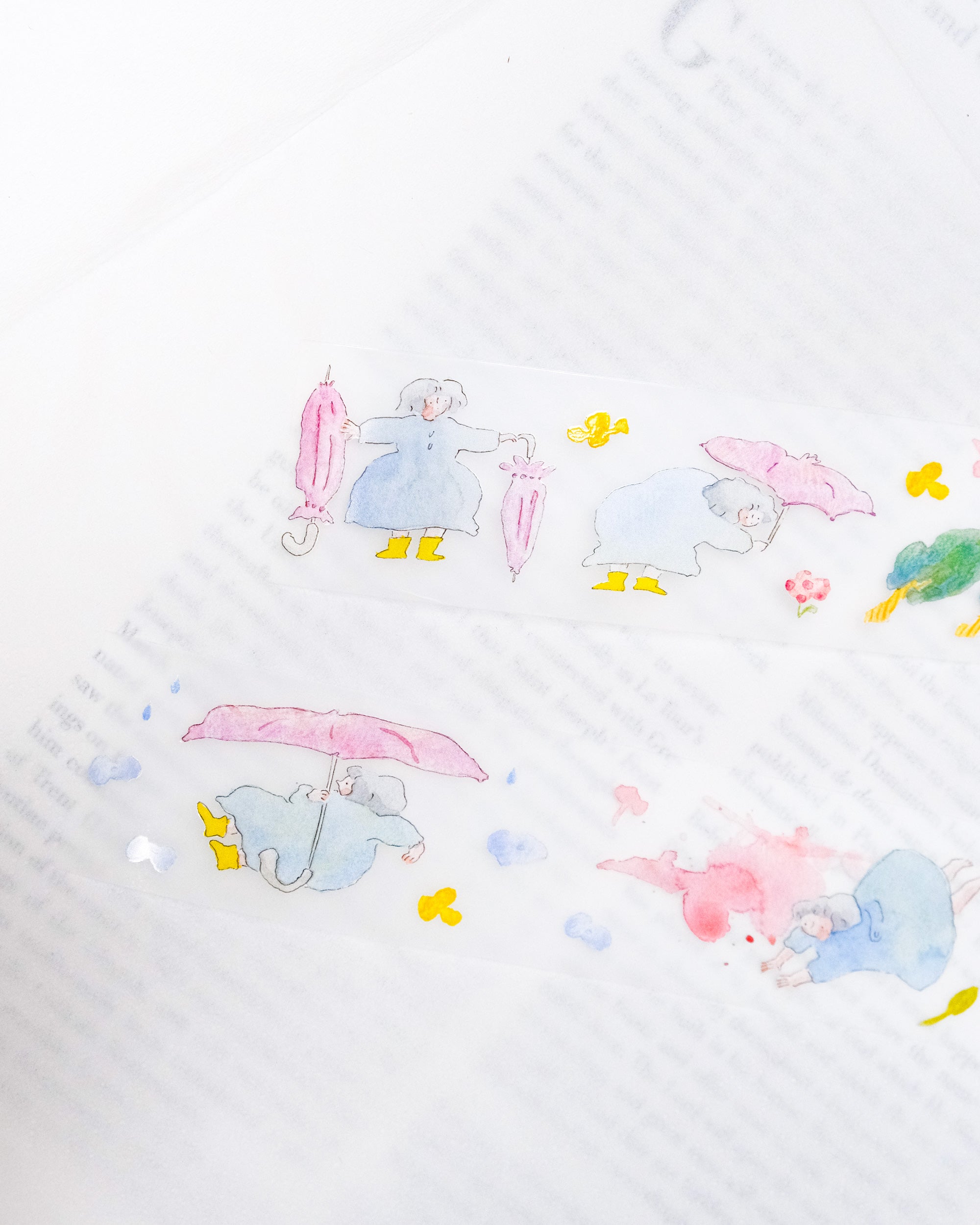 dodolulu Matte PET Tape - Pitter-Patter (3.5cm)