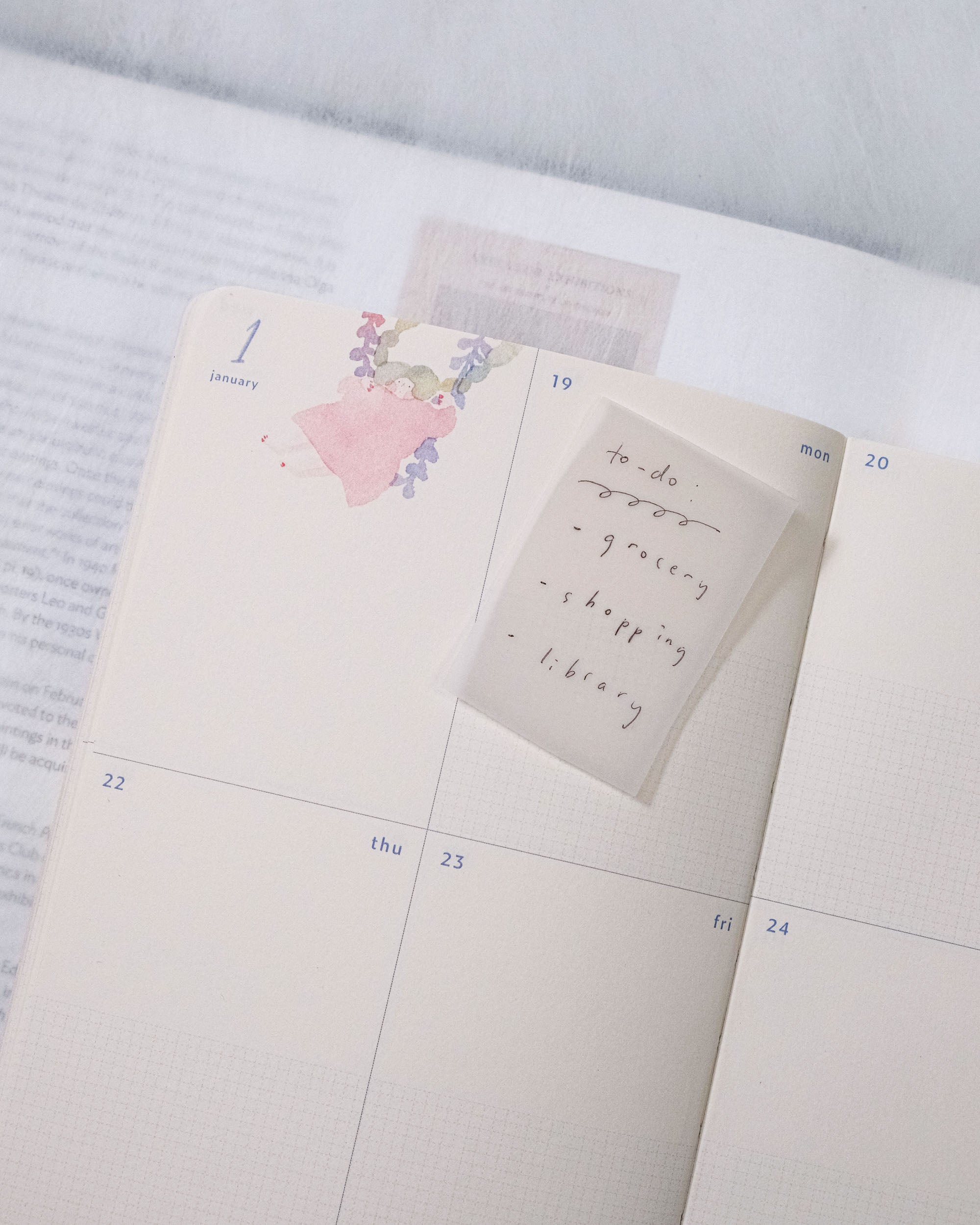 dodolulu 2026 Monthly & Weekly Planner B6