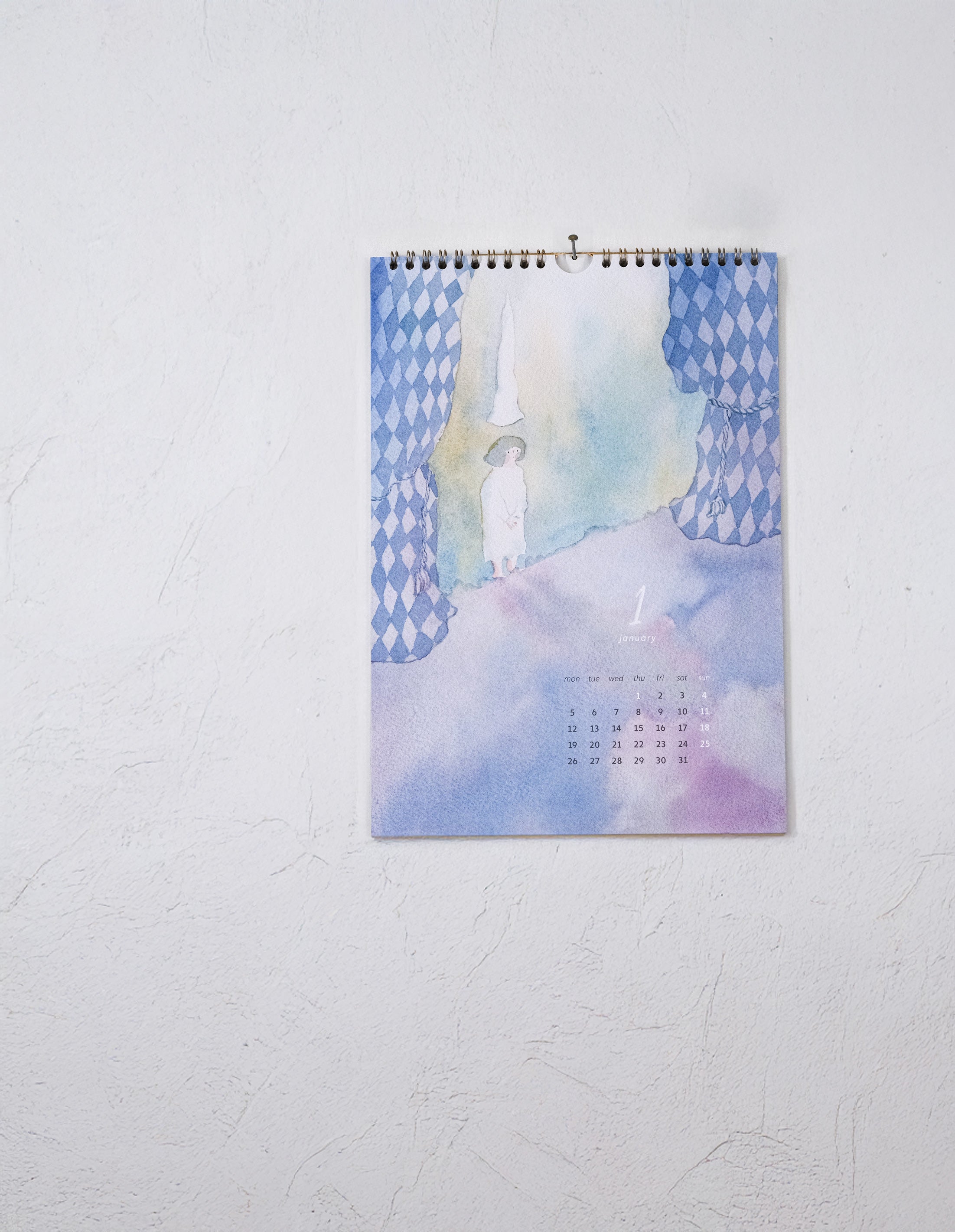 dodolulu 2026 Wall Monthly Calendar A4