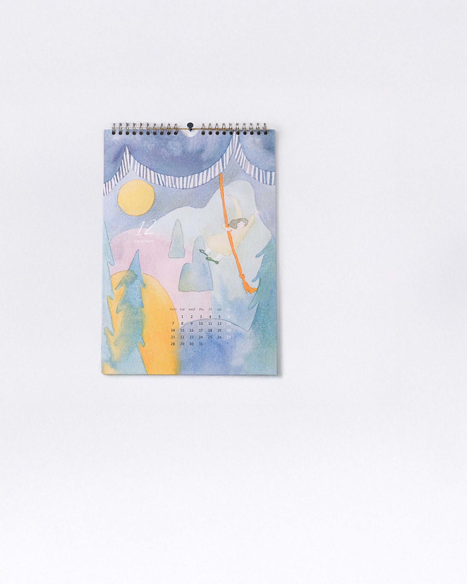 dodolulu 2026 Wall Monthly Calendar A4