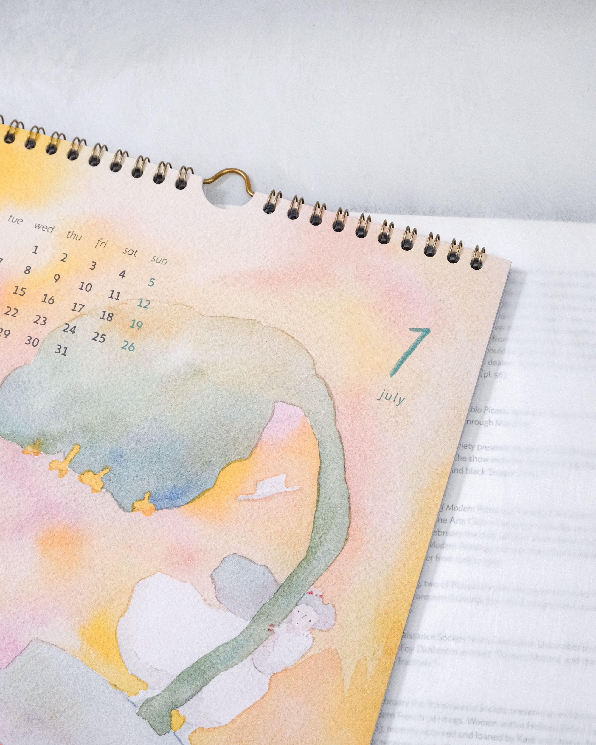 dodolulu 2026 Wall Monthly Calendar A4