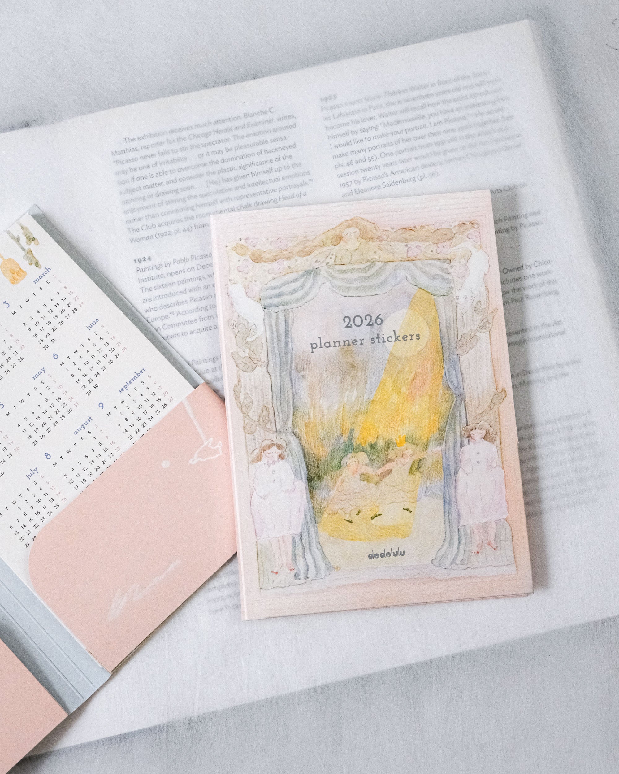 dodolulu 2026 Monthly Planner Sticker Set