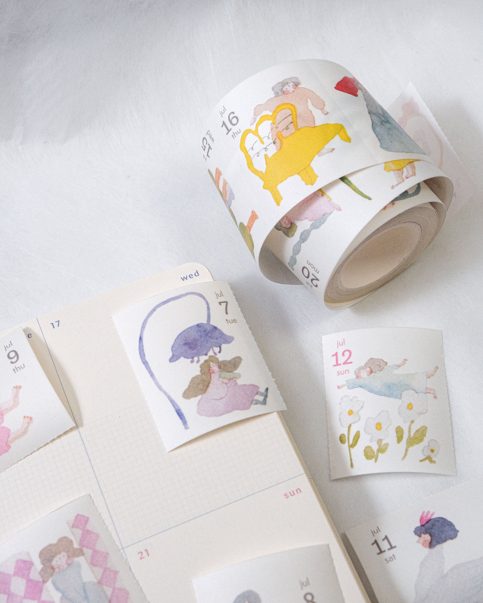 2026 Washi Tape Calendar for 365 Days – dodolulu