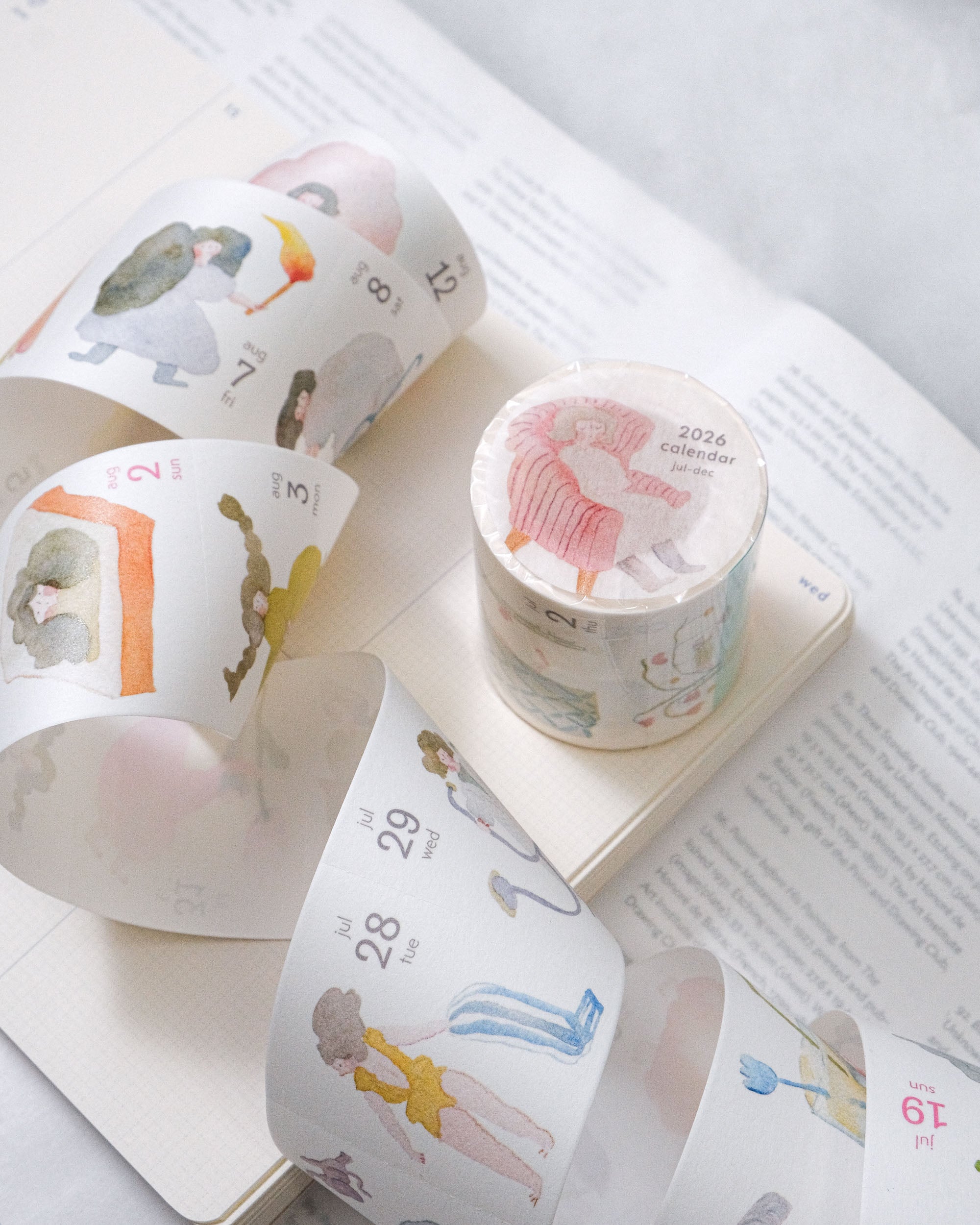 2026 Archive】Washi Tape Calendar for 365 Days – dodolulu 2026 Archive】Washi Tape Calendar for 365 Days – dodolulu