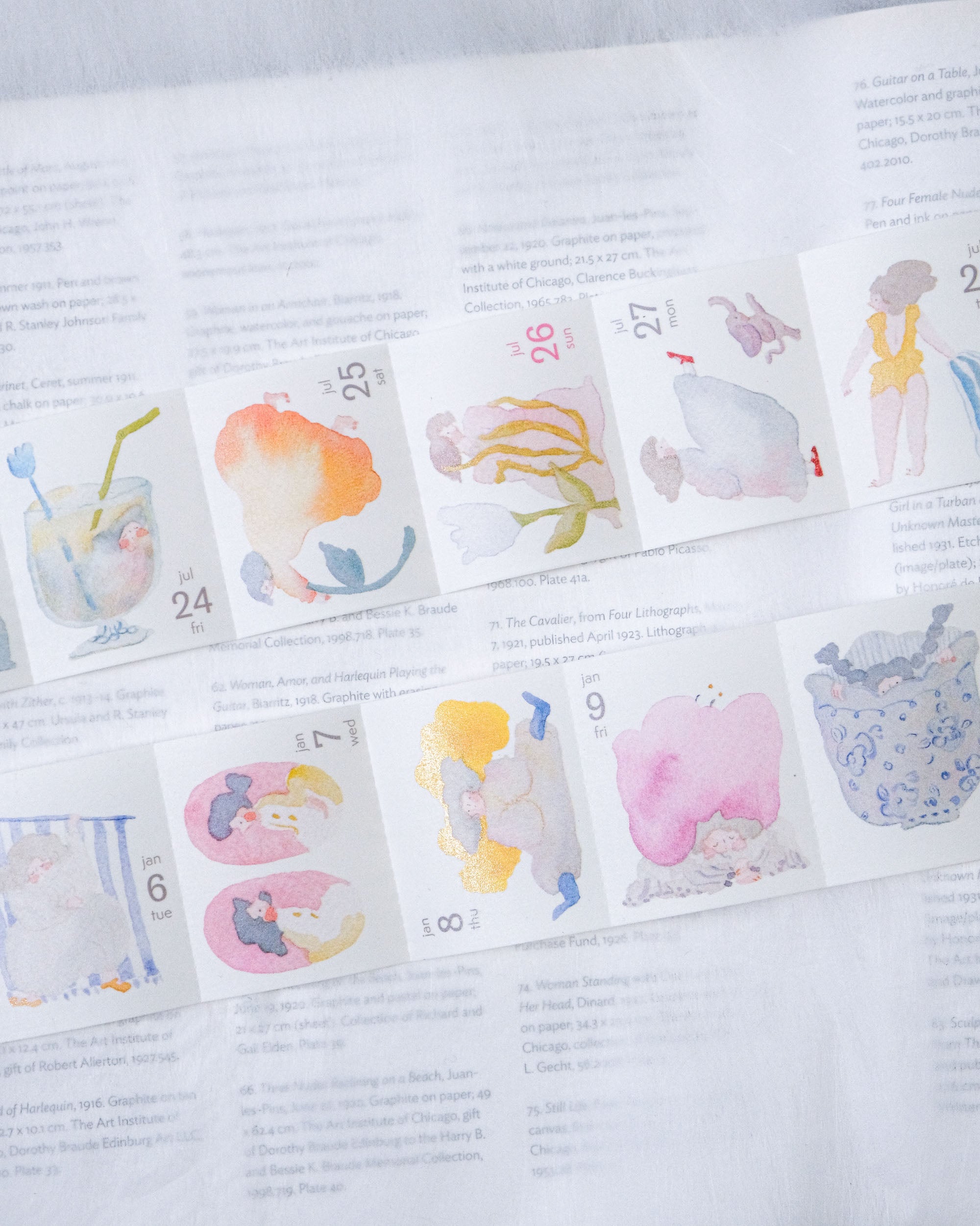2026 Archive】Washi Tape Calendar for 365 Days – dodolulu 2026 Archive】Washi Tape Calendar for 365 Days – dodolulu